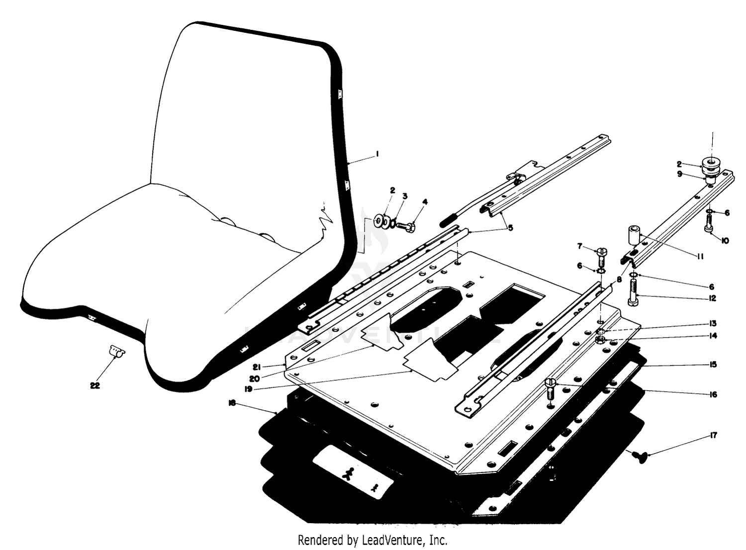 Deluxe Seat Kit Model No. 30786
