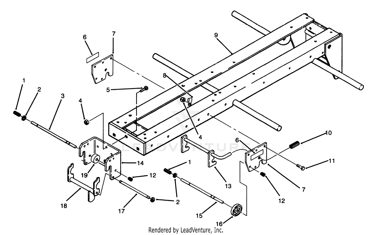 Frame And Hitch Assembly