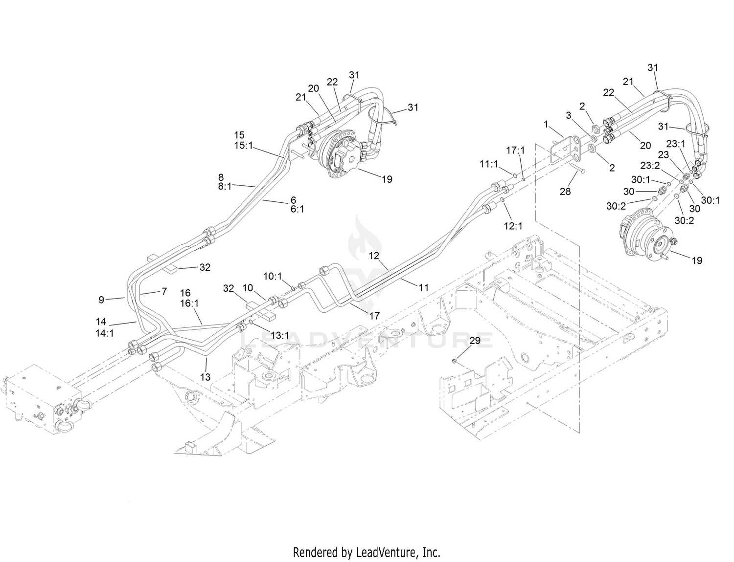 Hydraulic Traction Assembly