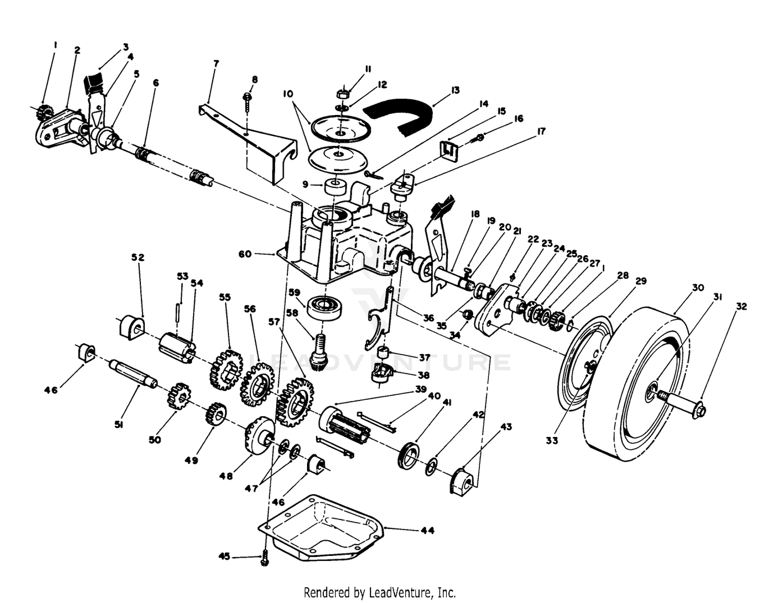 Gear Case Assembly