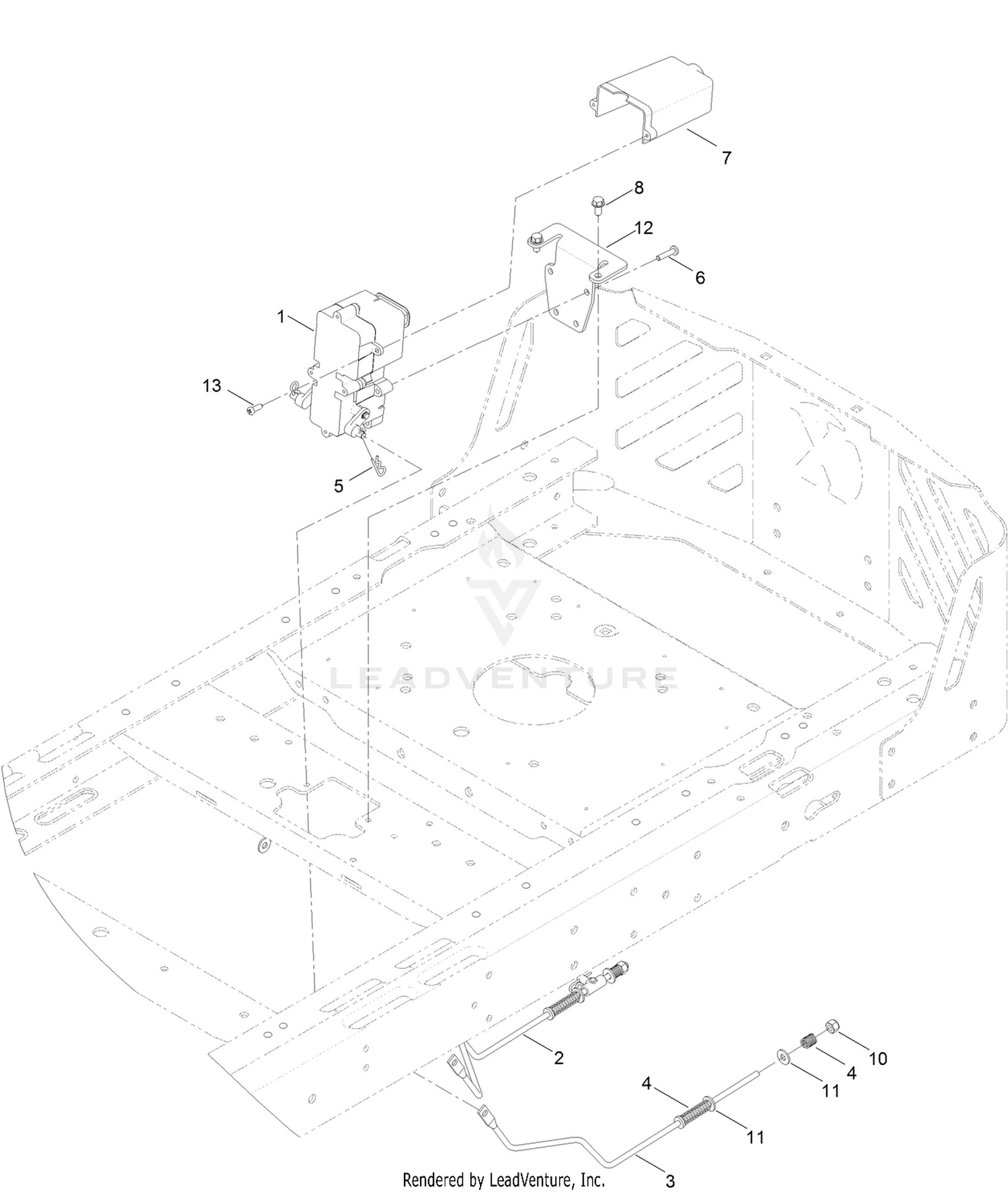 Motion Control Lever Assembly