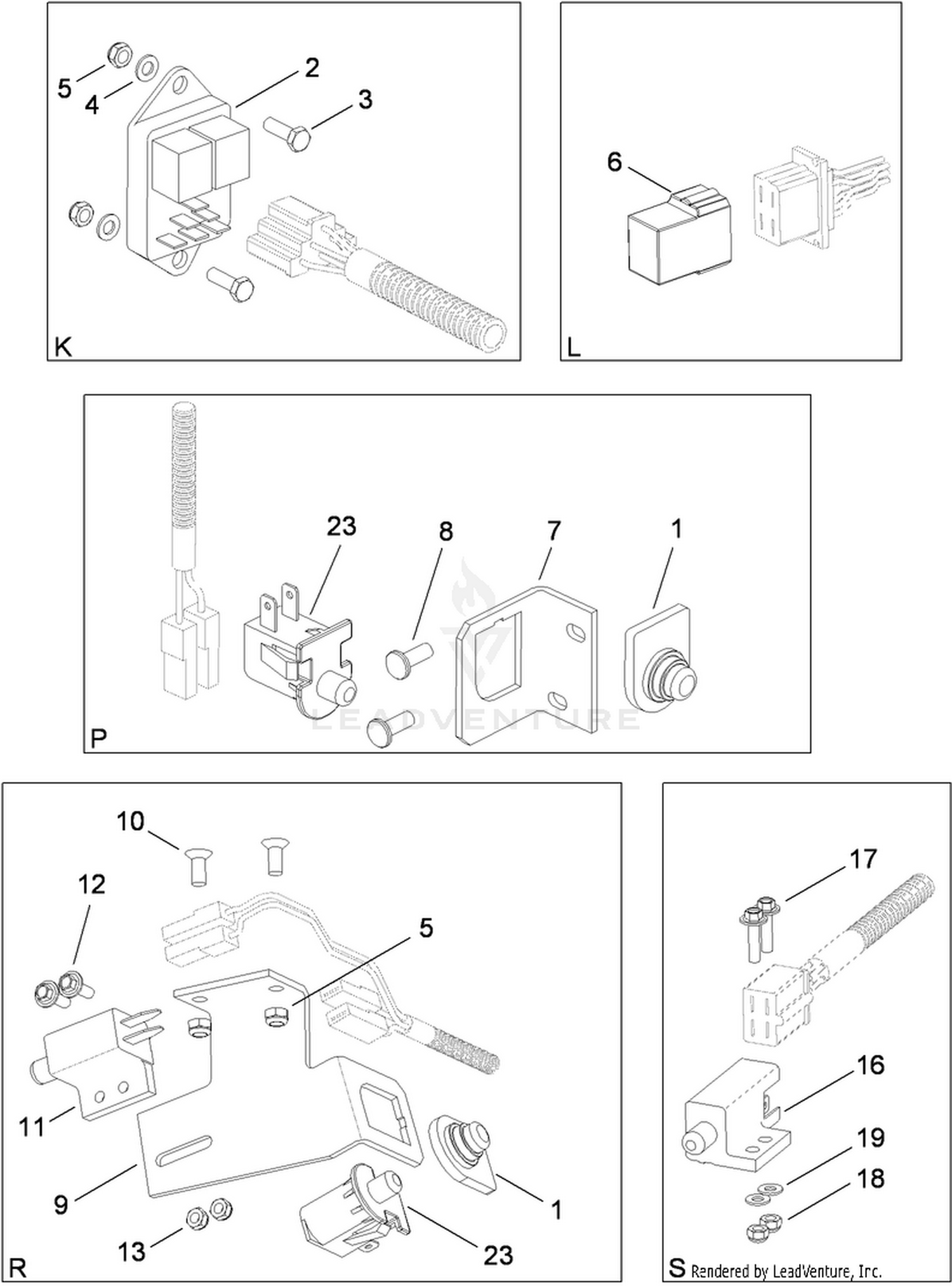 Electrical Switch No. 3 Assembly