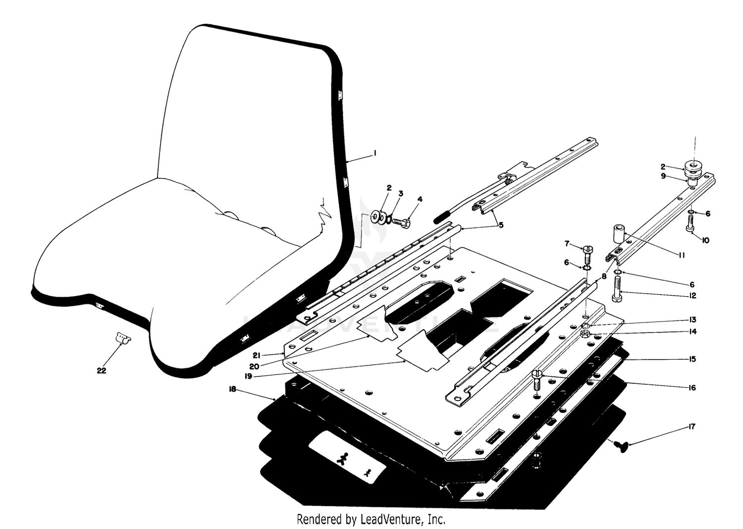 Deluxe Seat Kit Model No. 30786