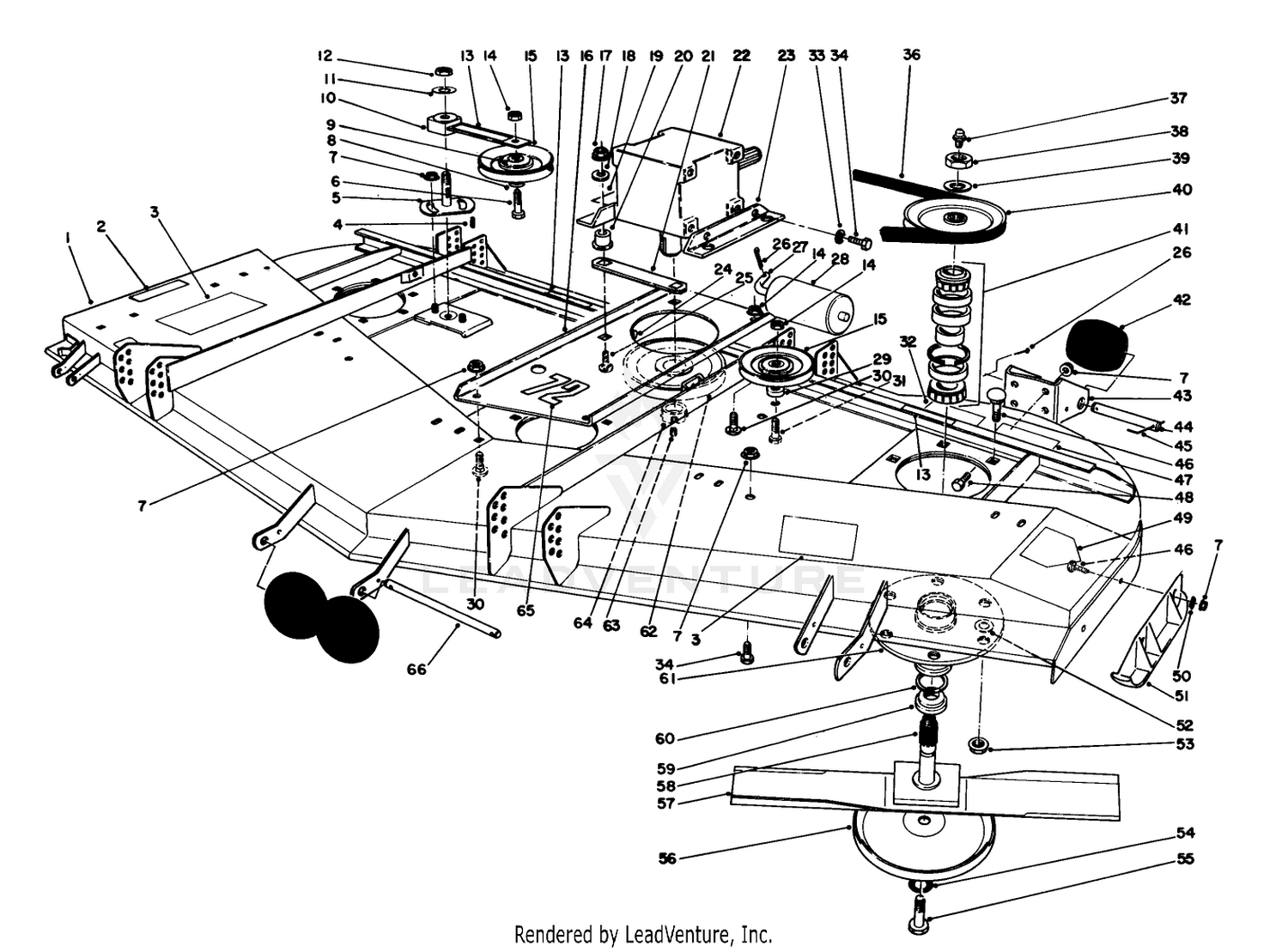 72" Cutting Unit Model No. 30575
