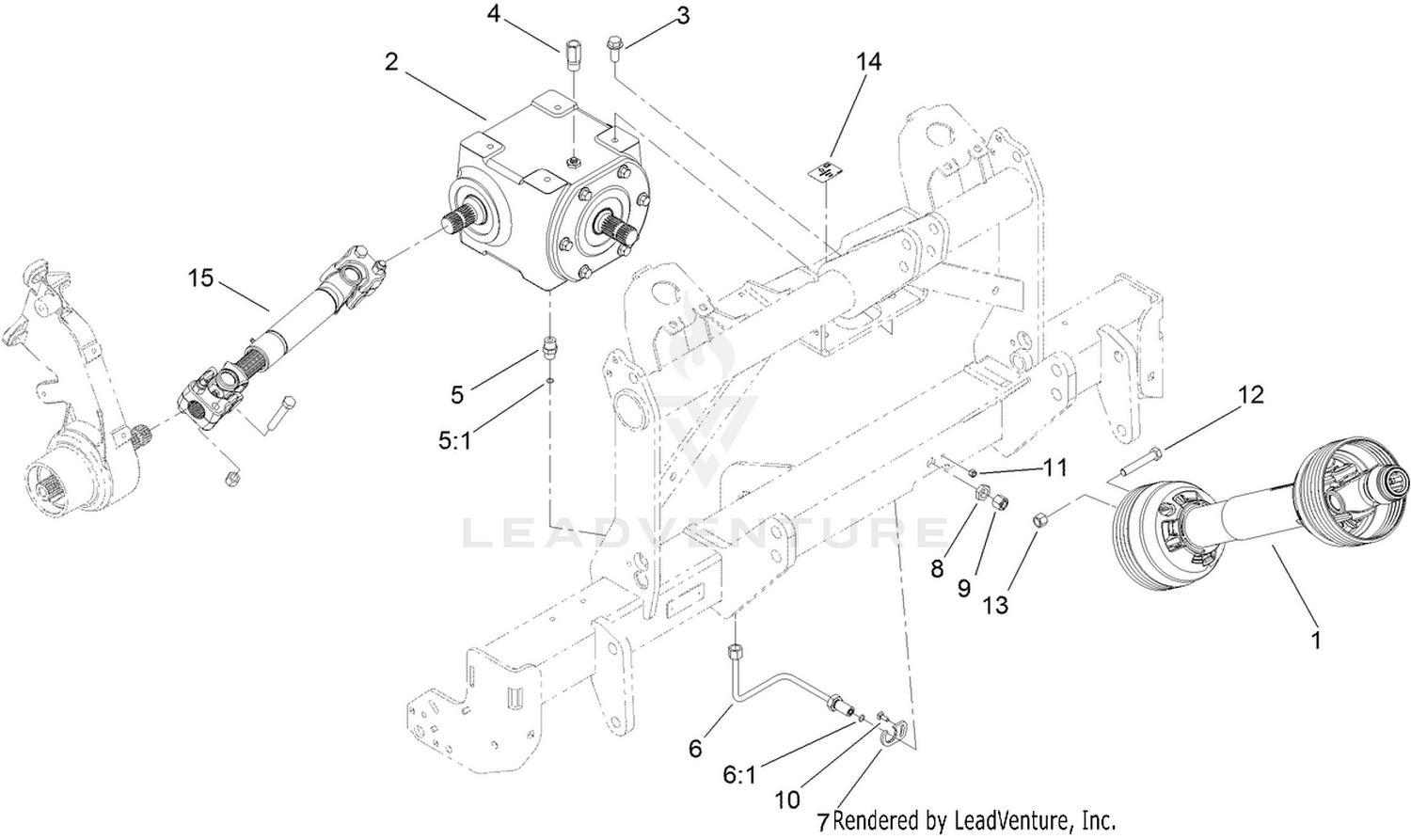 Gearbox and Driveline Assembly