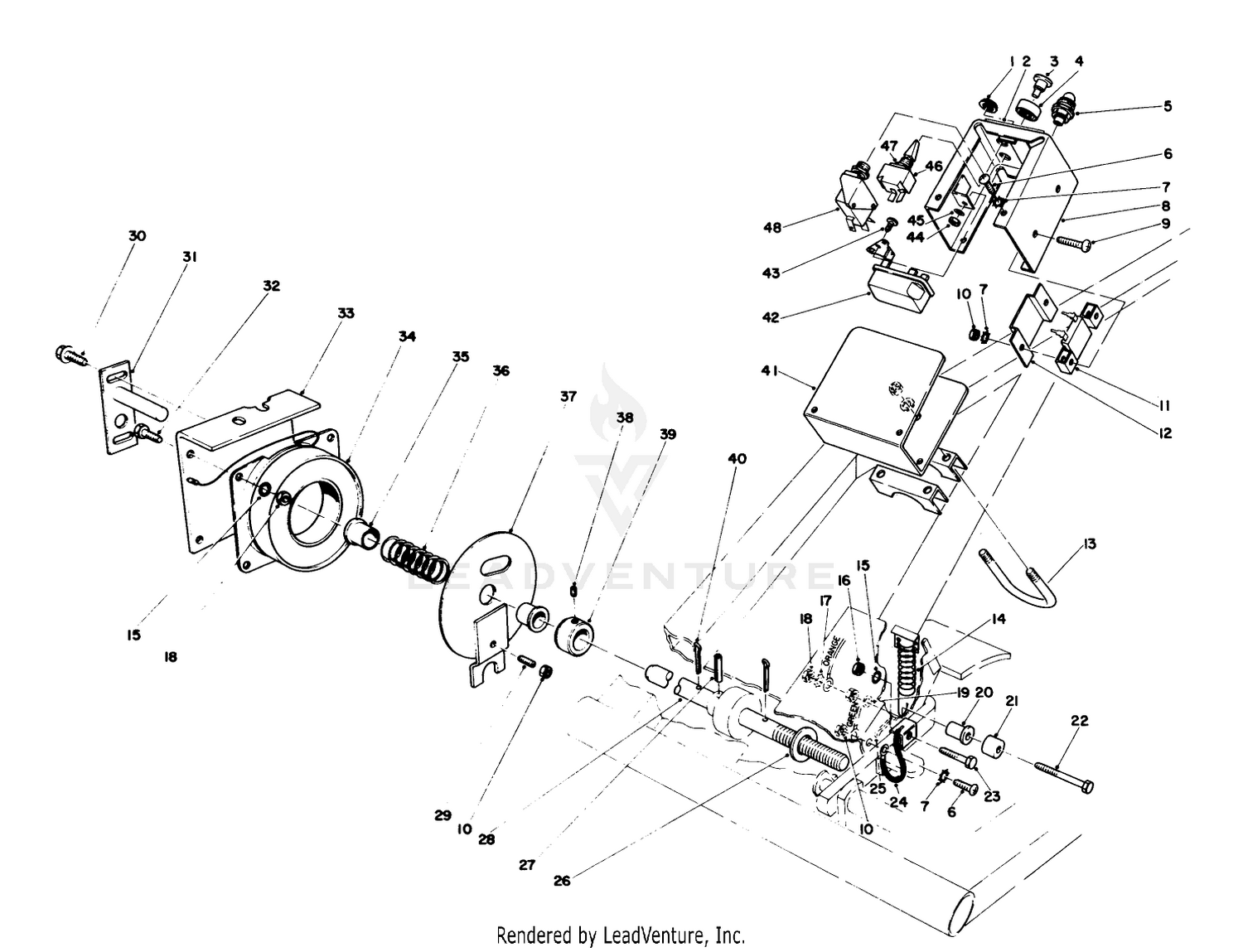 Cruise Control Kit Model No. 30777 (optional)