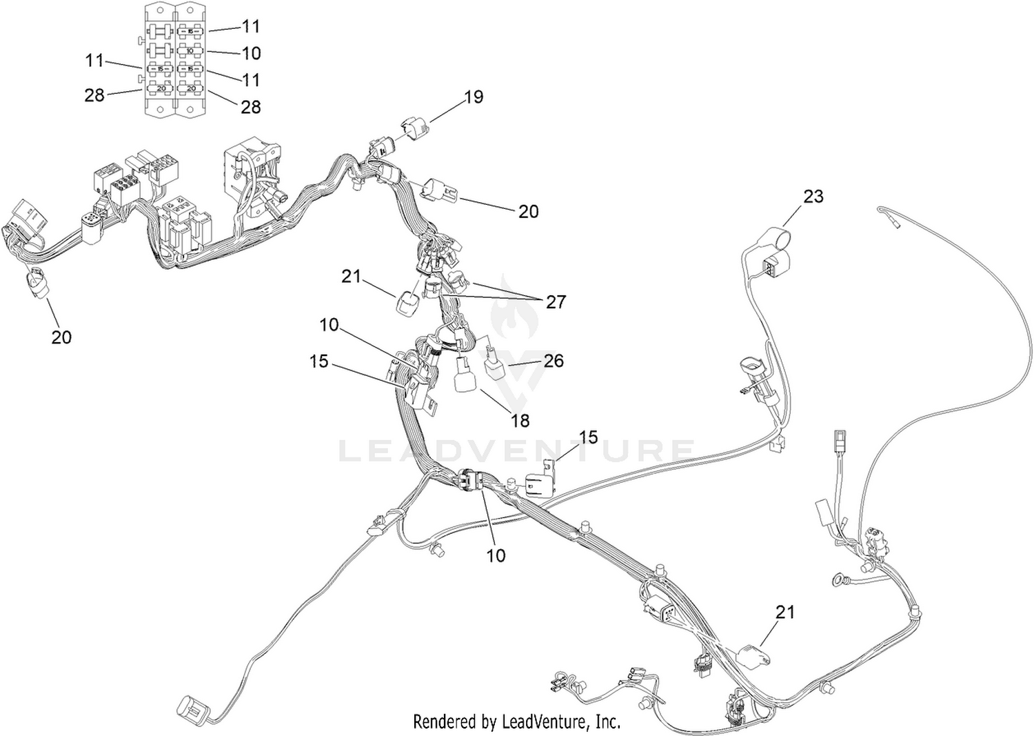Wire Harness Assembly No. 122-2518