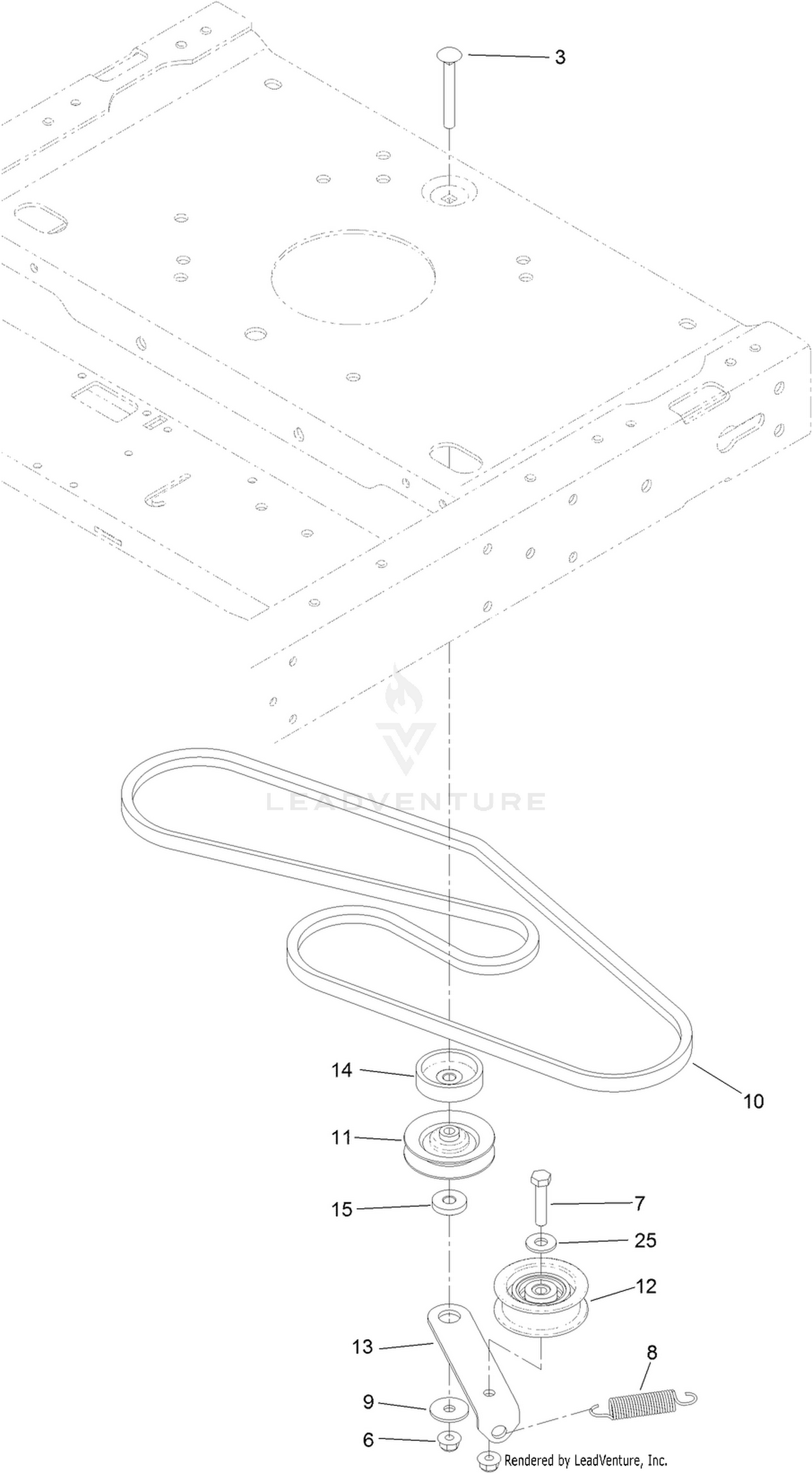 Belt and Pulley Assembly