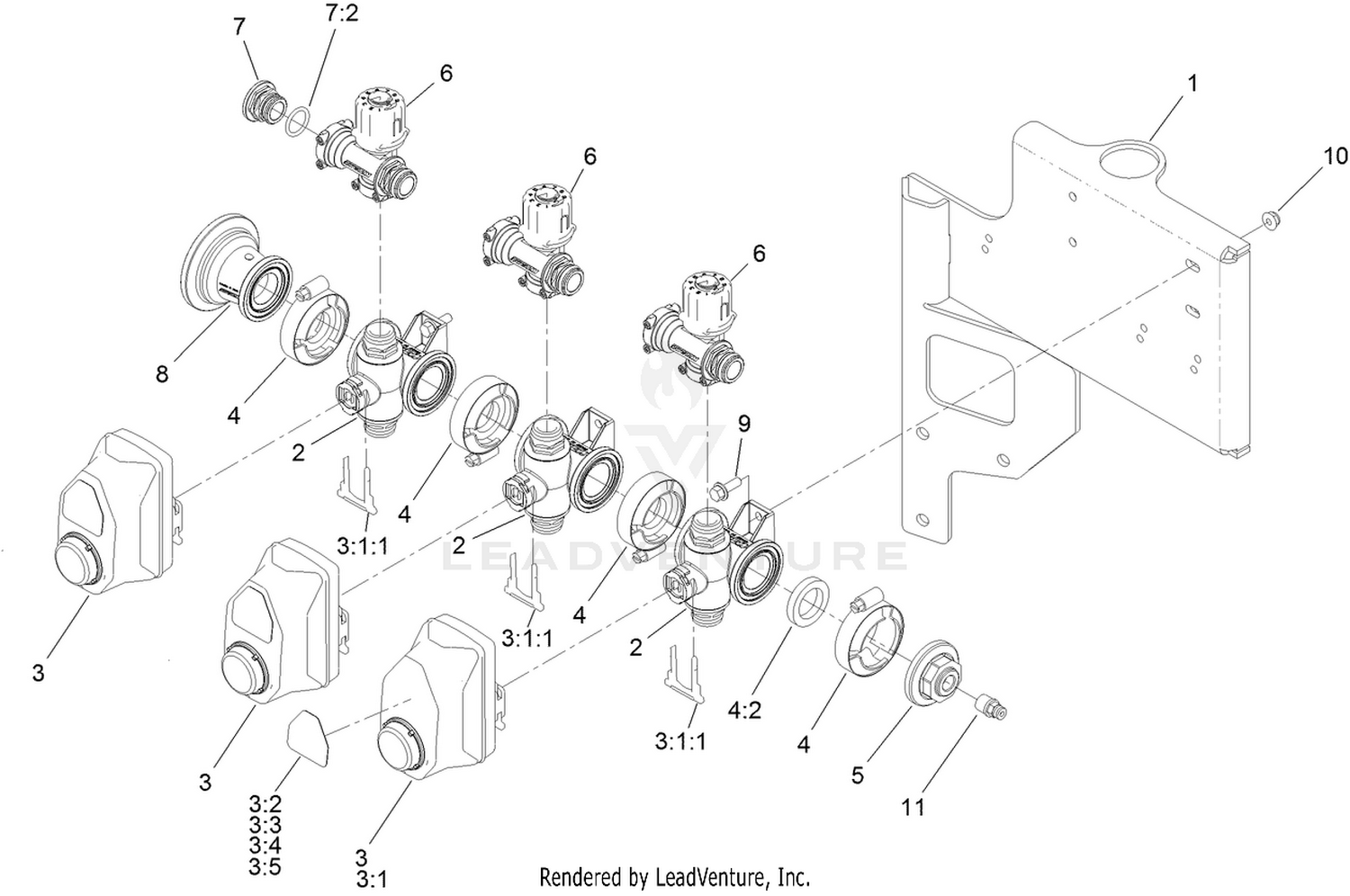 Section Manifold Valve Assembly