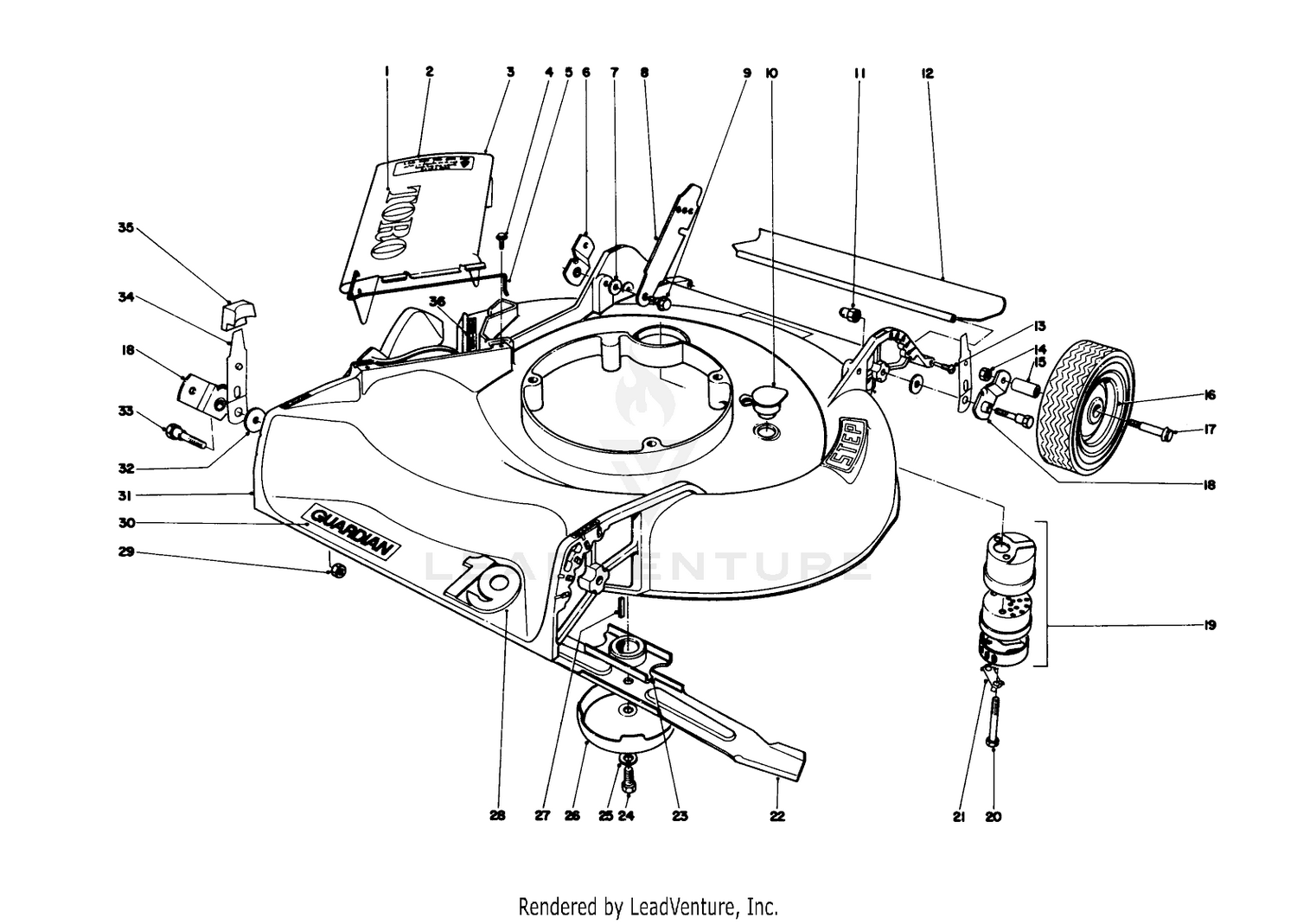Assembly diagram