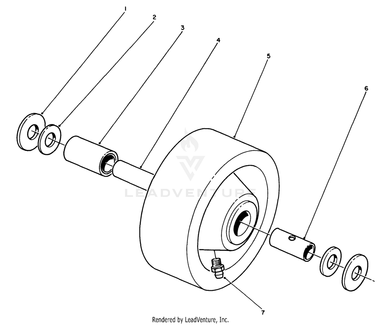 Phenolic Wheel Assembly No. 27-1050 (optional)