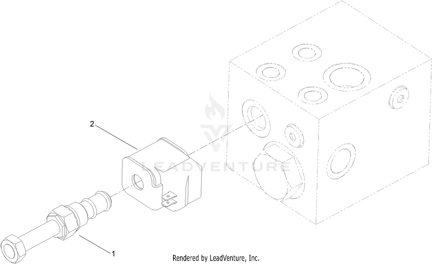 Transmission Manifold Assembly No. 111-2555
