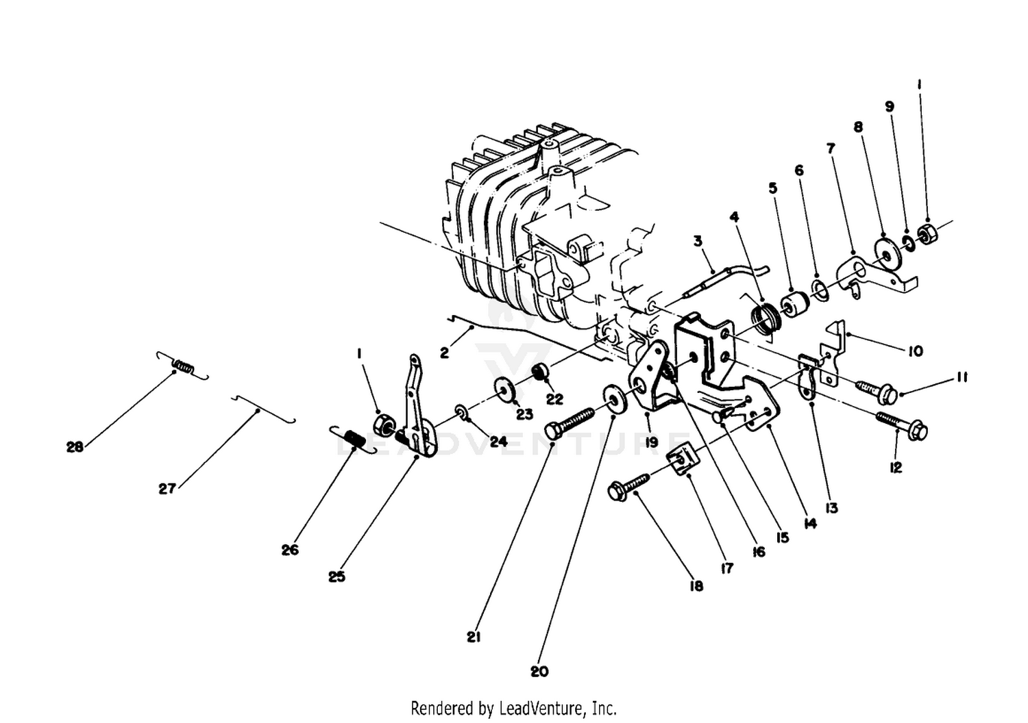 Governor Assembly (engine No. 47pg6)
