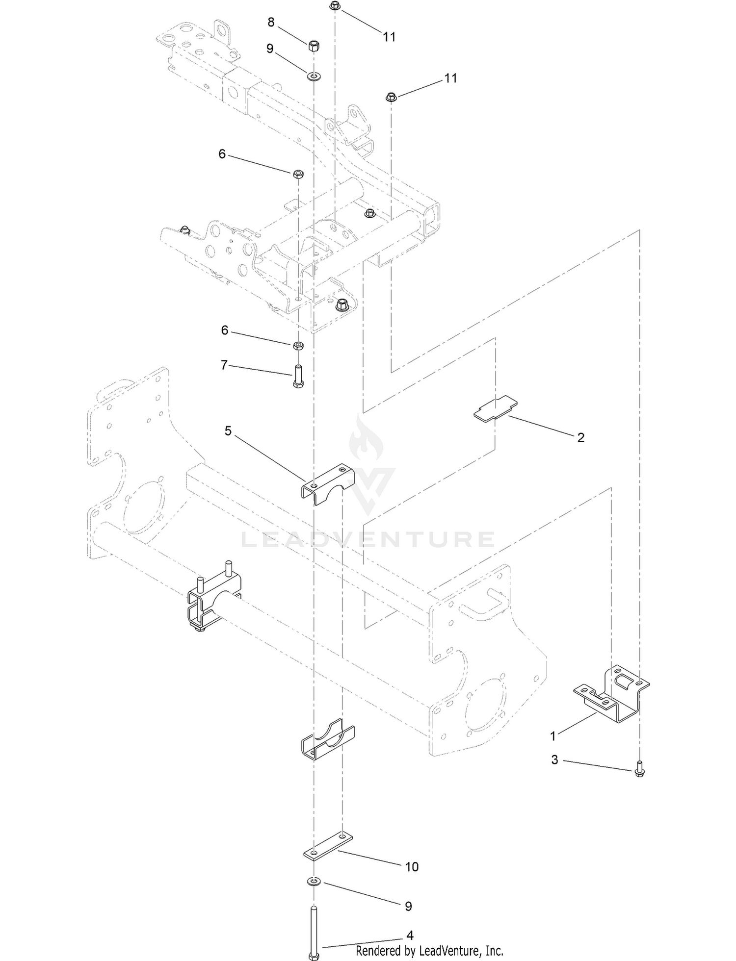 Sidewinder Carrier Mounting Assembly