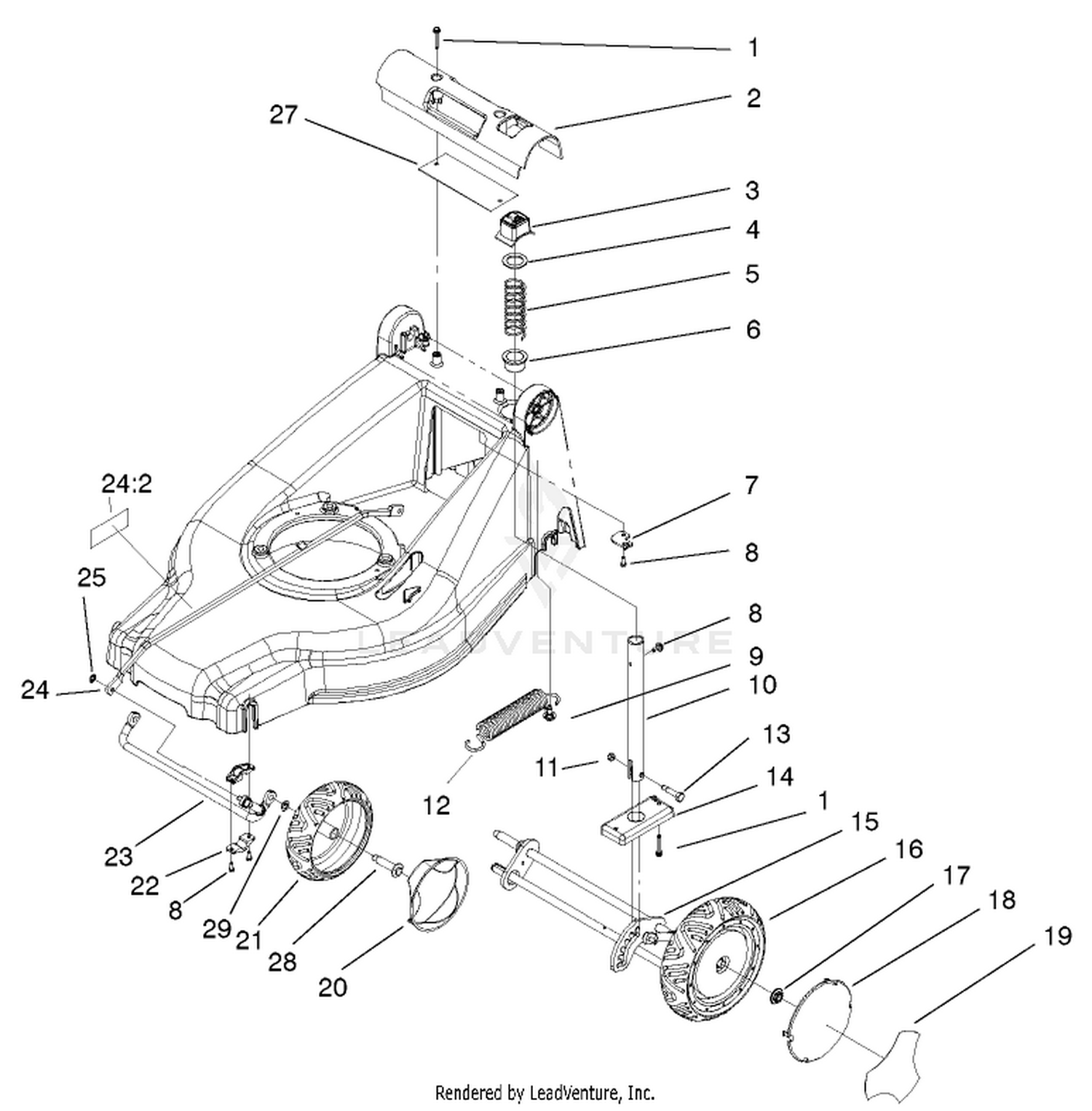 Hoc And Wheel Assembly