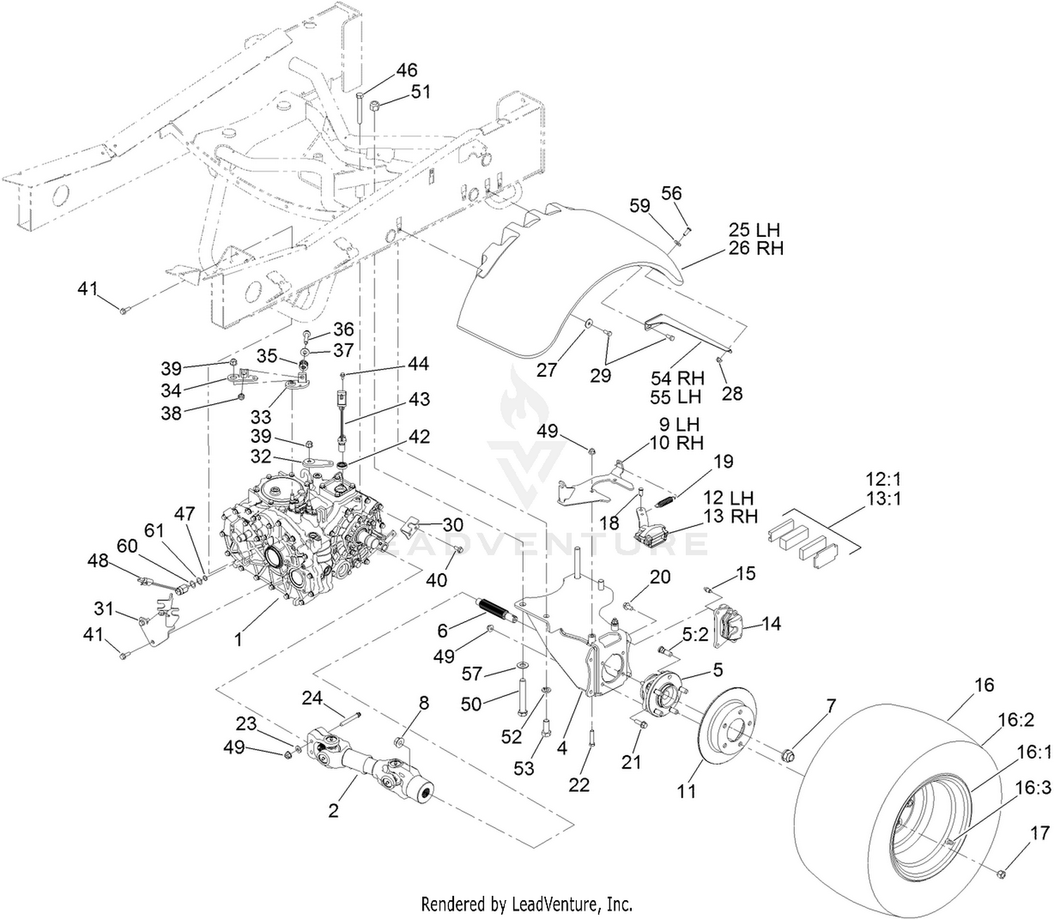 Rear Drive Assembly