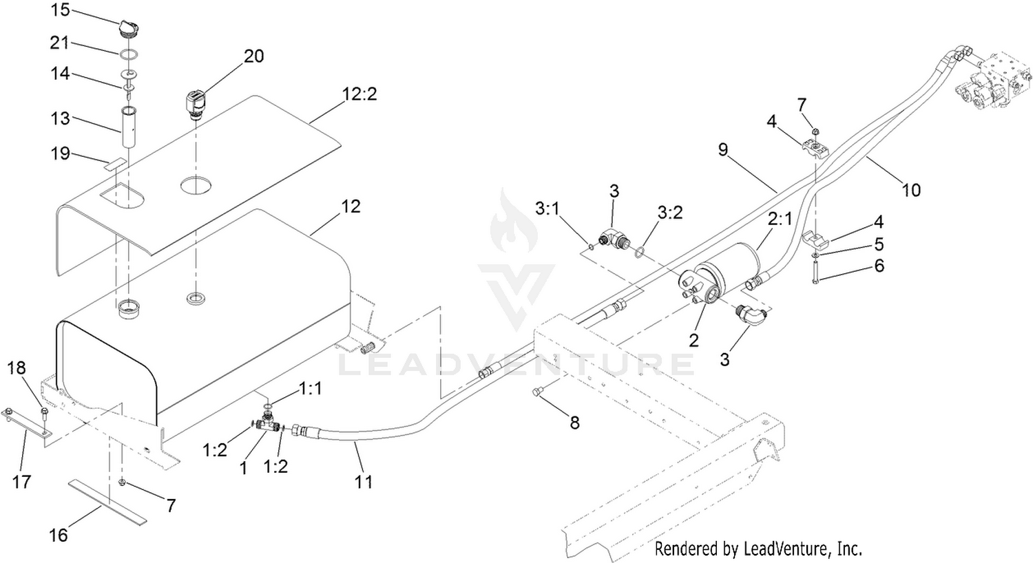 Hydraulic Tank Assembly