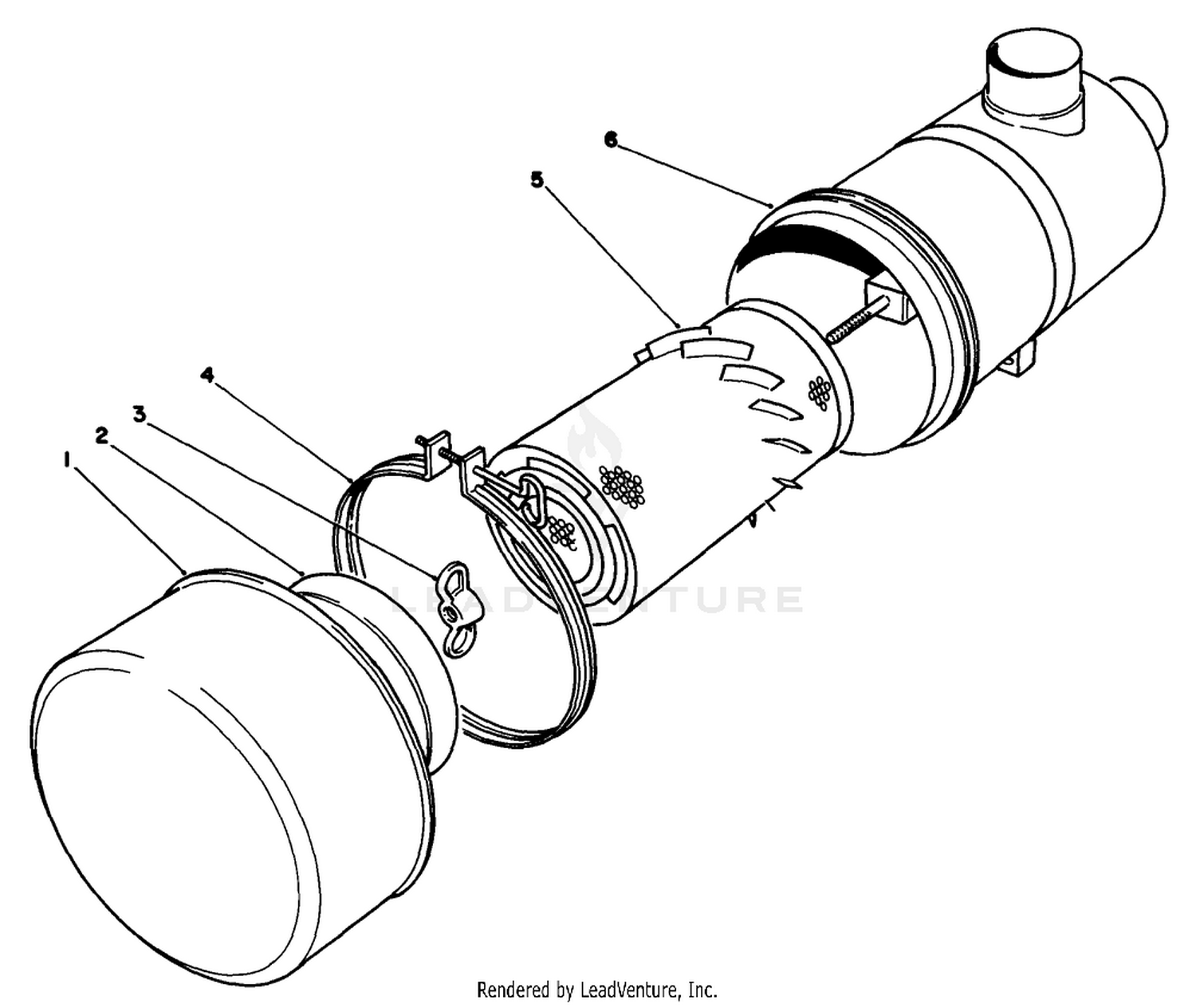 Air Cleaner Assembly No. 69-1890