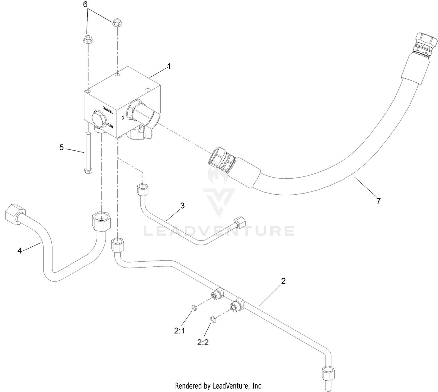 Automatic Flow Divider Assembly