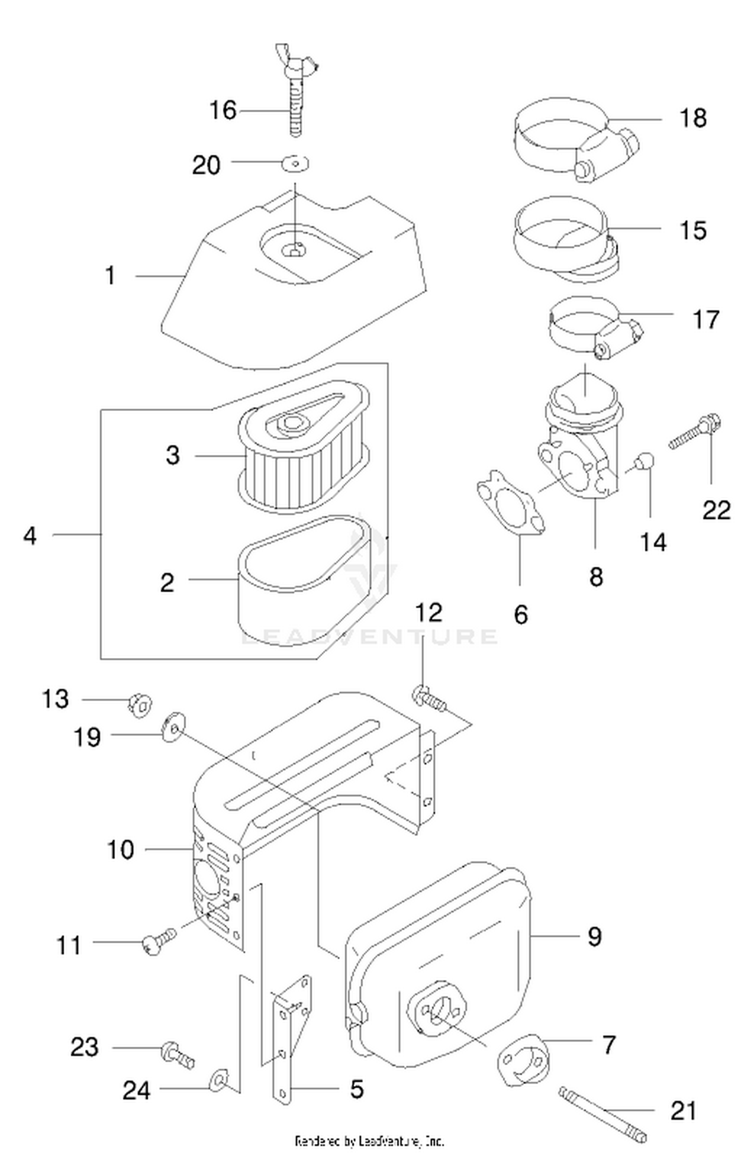 Air Filter/muffler