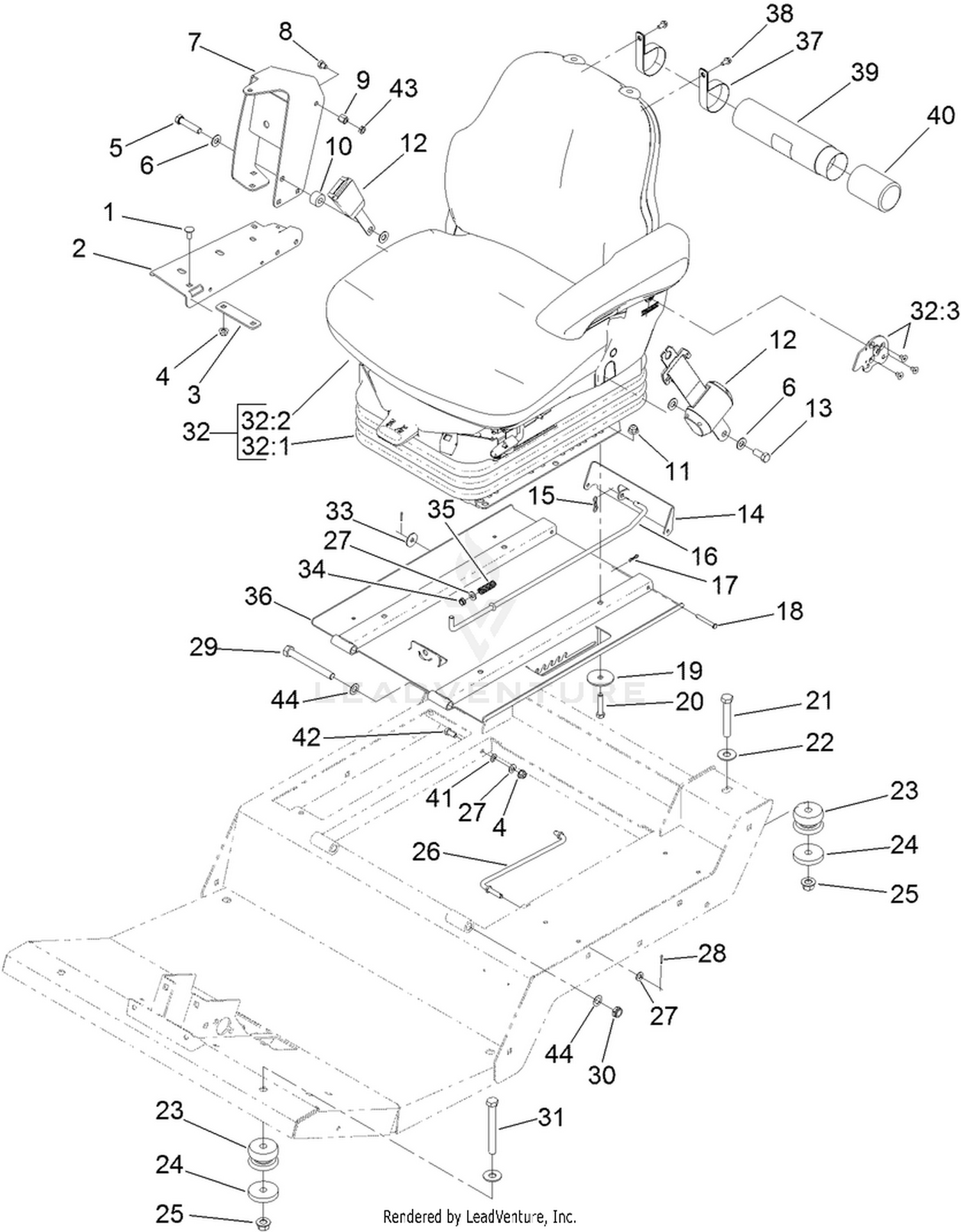 Seat Base and Seat Assembly