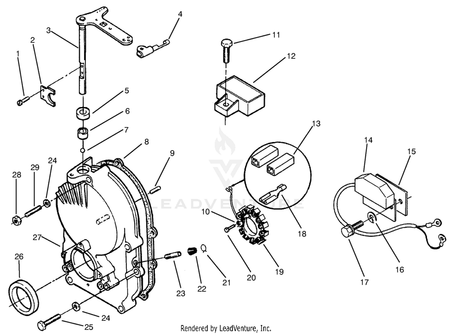 Gear Case  Ignition Controls