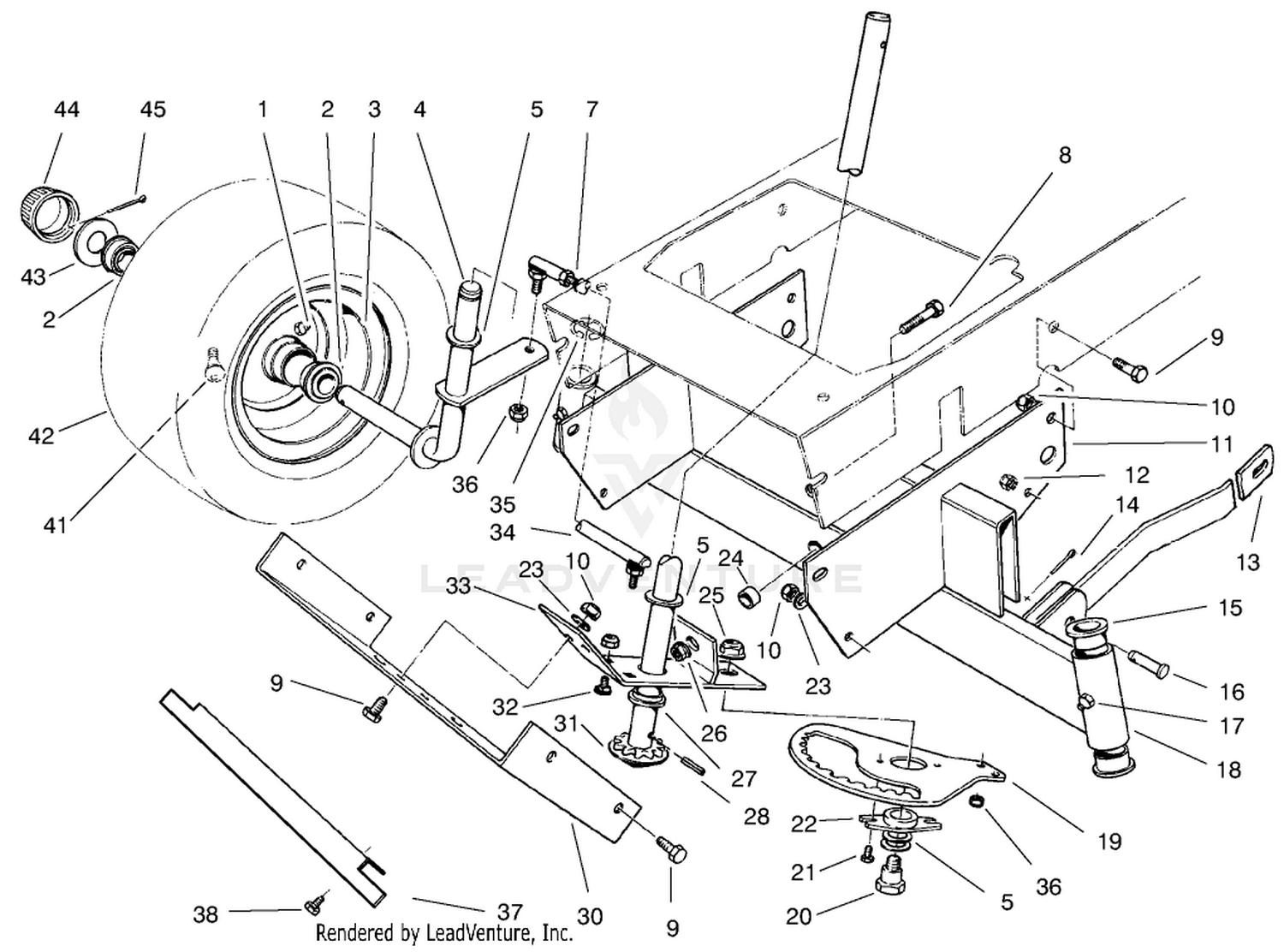 Front Axle Assembly
