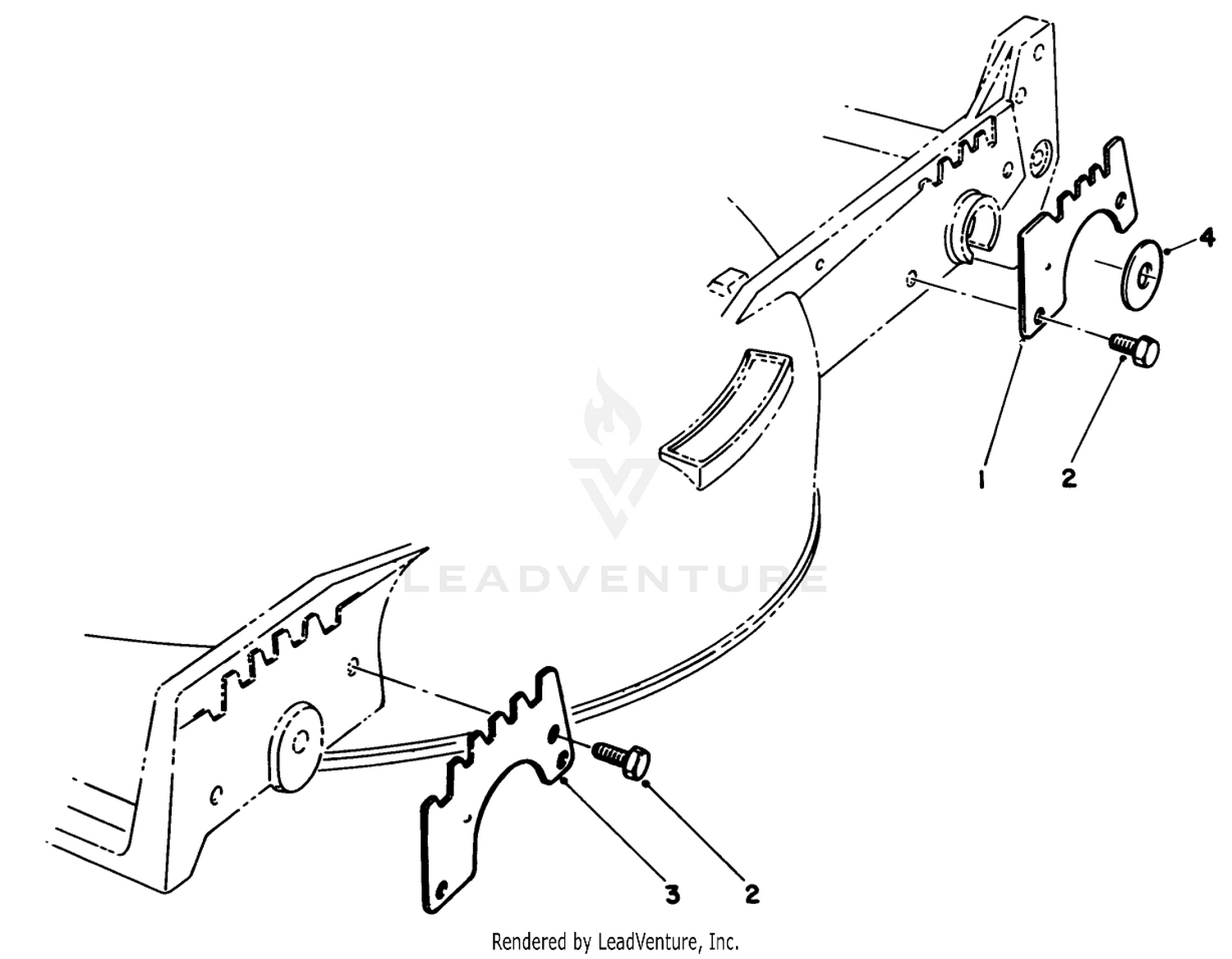 Wear Plate Kit Model No. 49-4080 (optional)