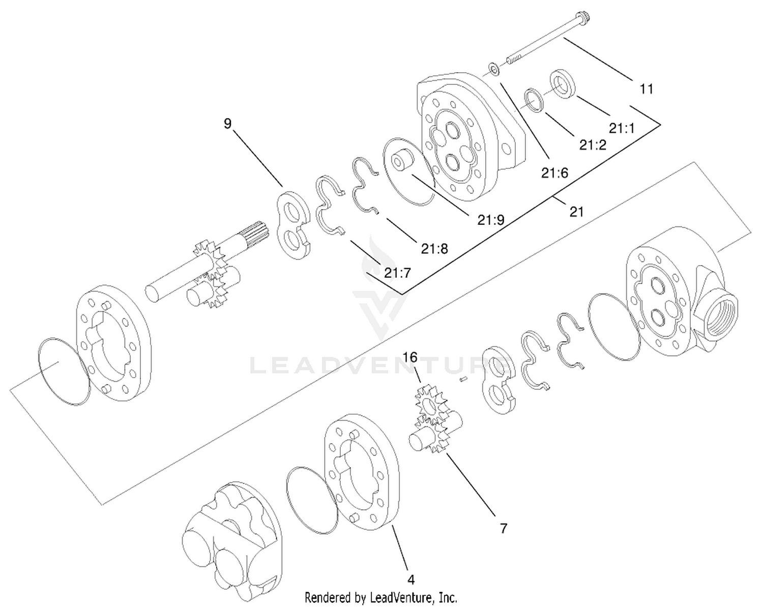 Gear Pump Assembly No. 95-8601