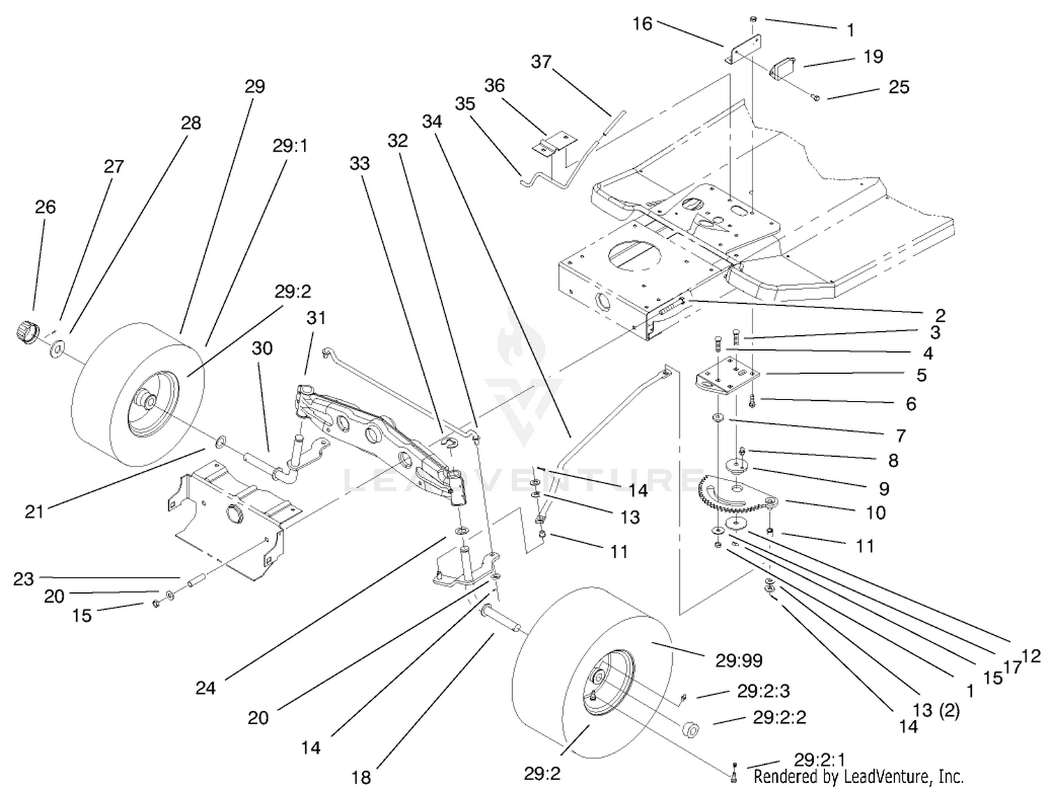 Steering Components Assembly