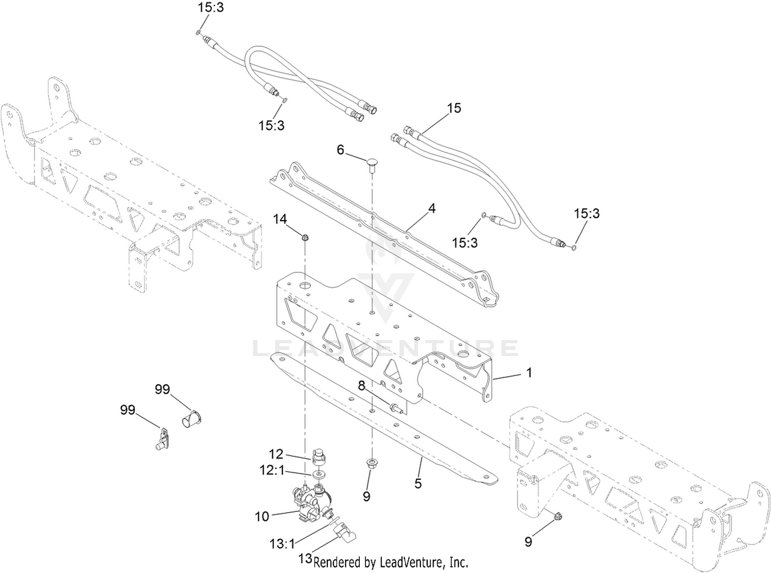 Center Boom Assembly