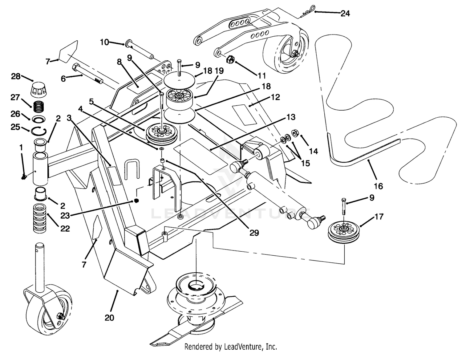 Wing Deck Assembly-R.h.