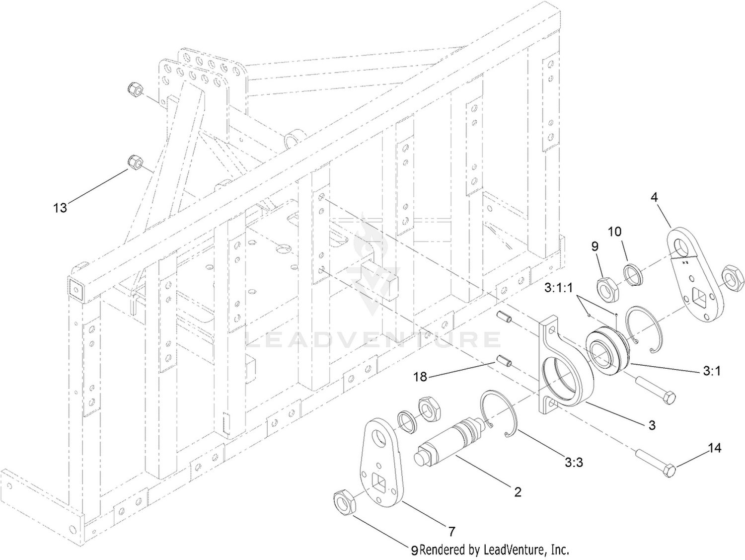 Center Crankshaft Assembly