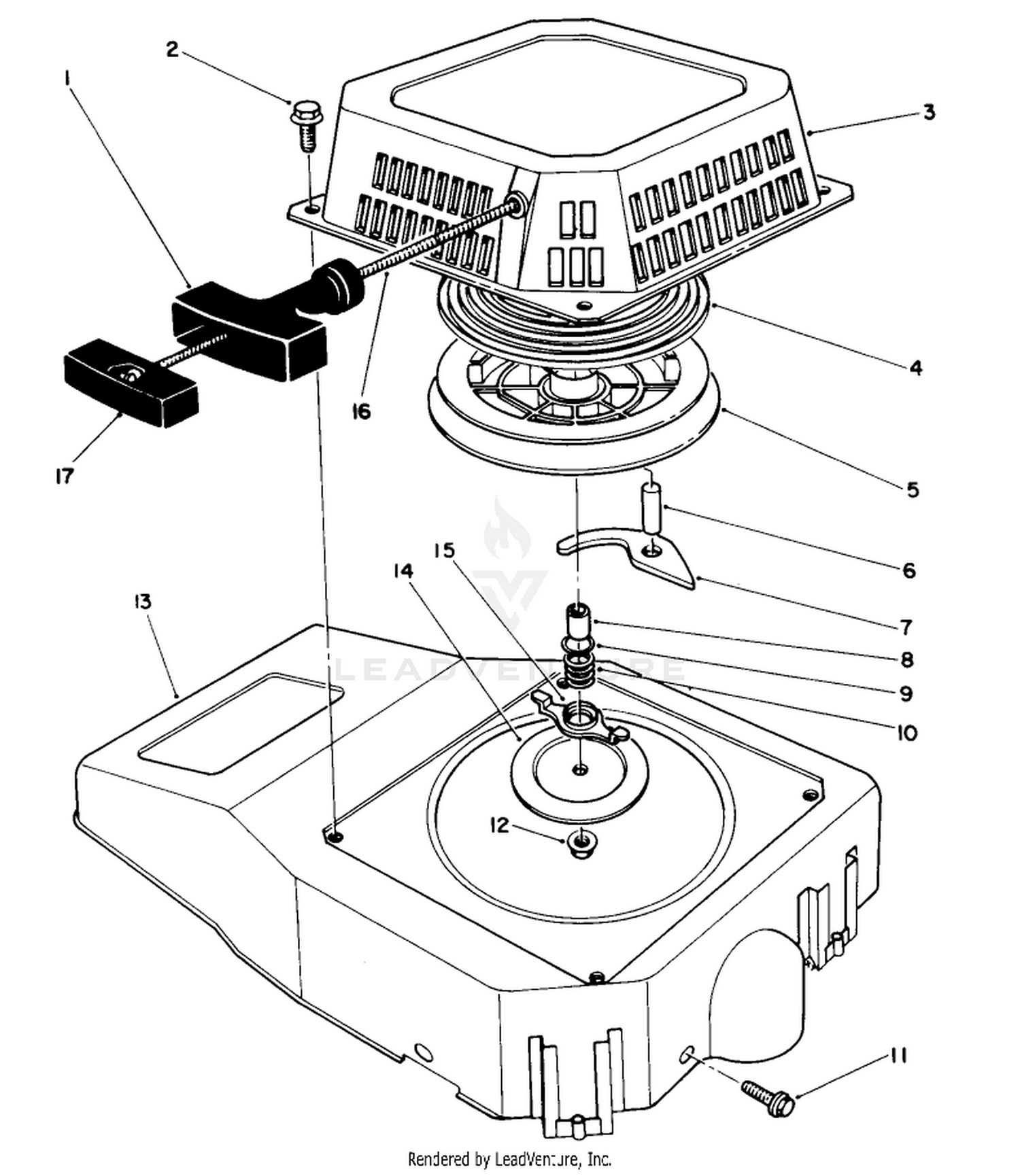 Recoil Assembly (model No. Vml0-7)