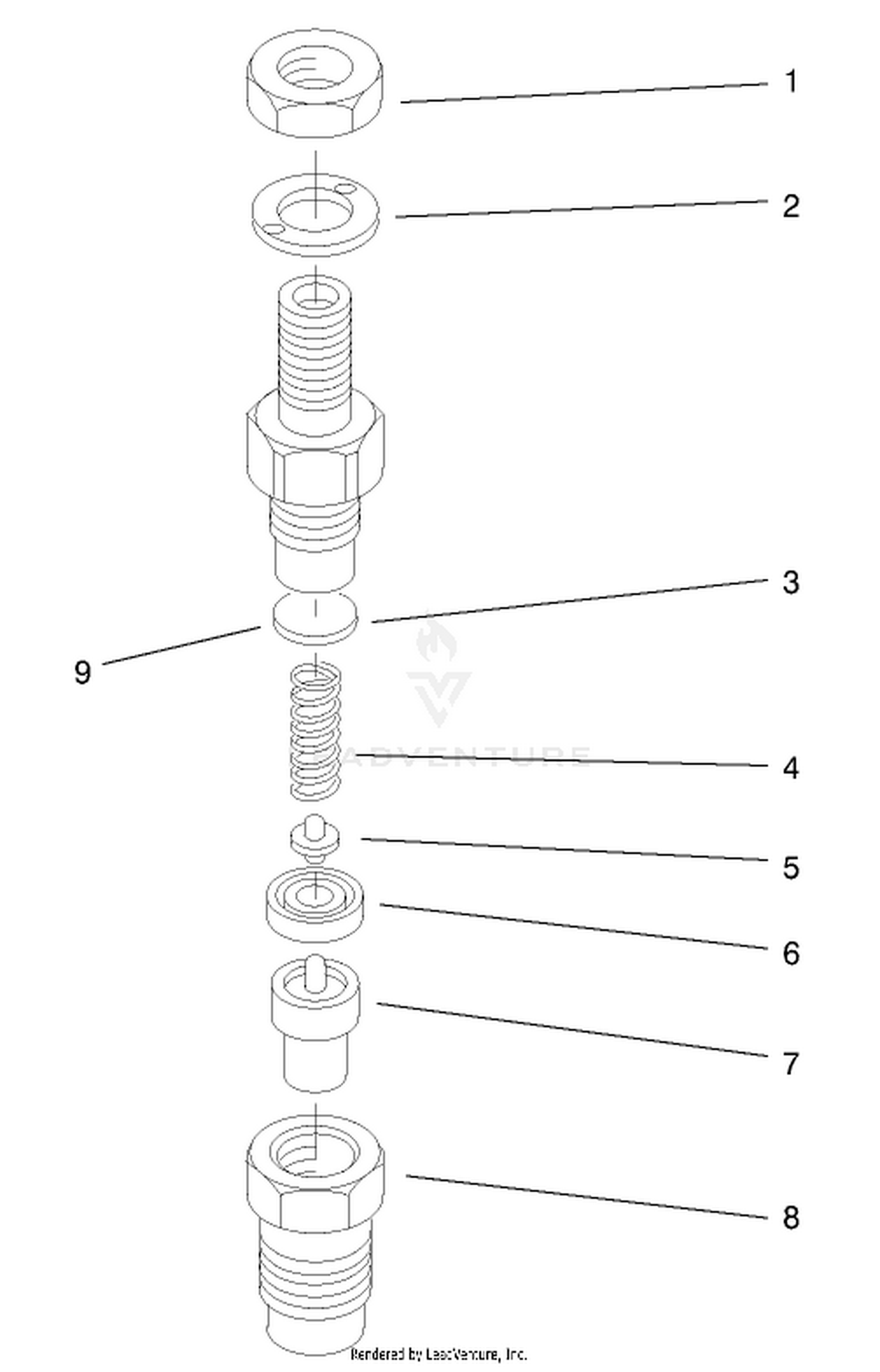 Nozzle Holder Assembly No. 98-9468