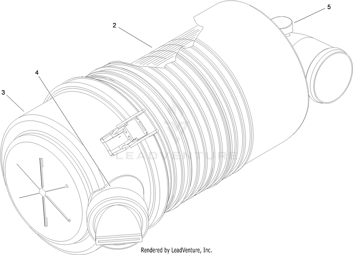 Air Cleaner Assembly No. 106-5277