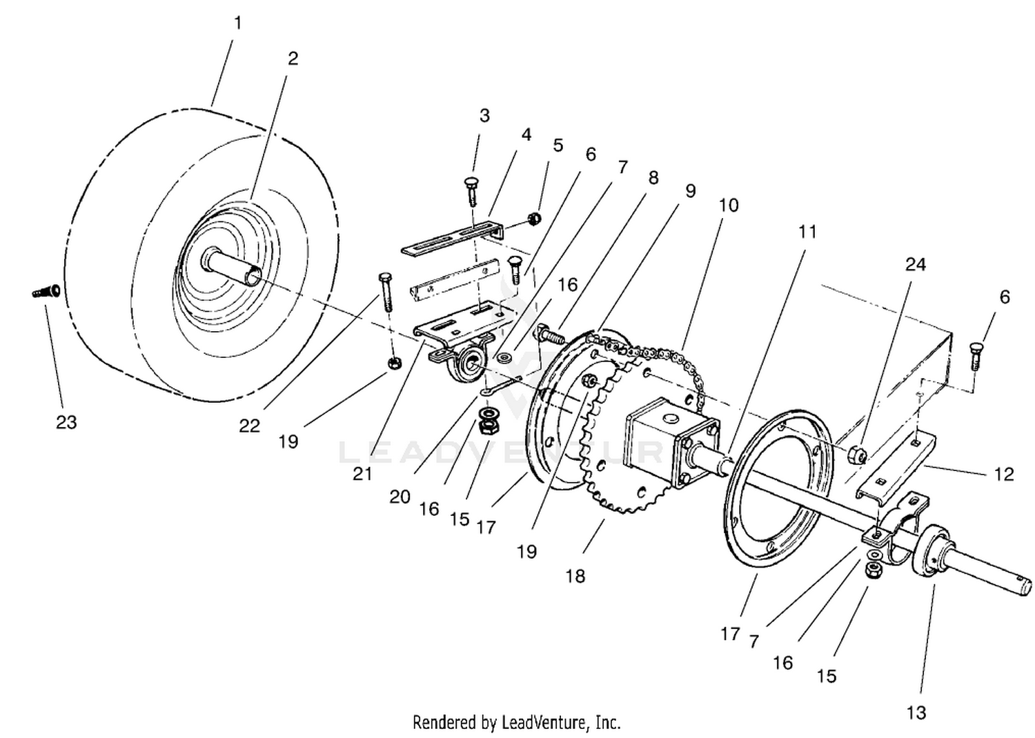 Rear Axle Assembly