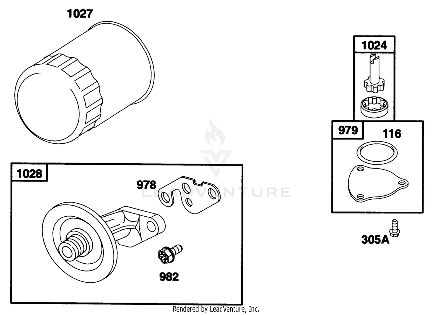 Engine Briggs  Stratton Model 28q777-0668-A1 3