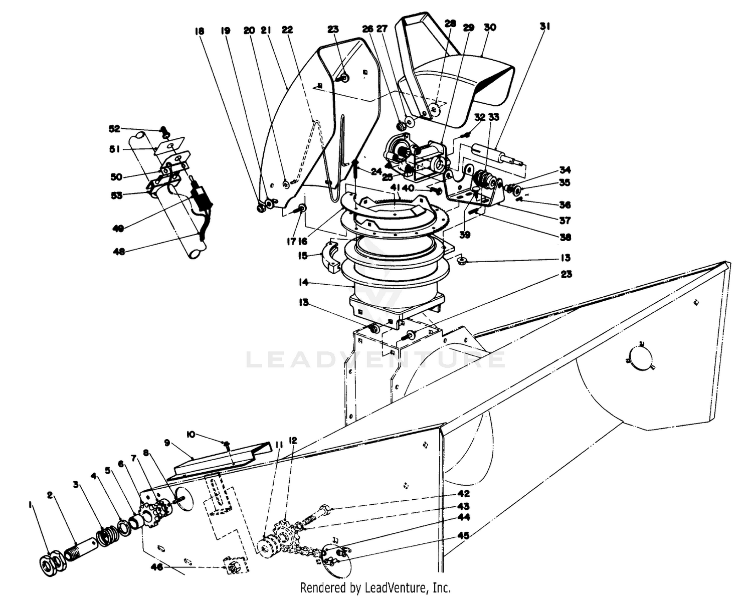 48" Snowthrower Model No. 30570 (optional)(continued) 2