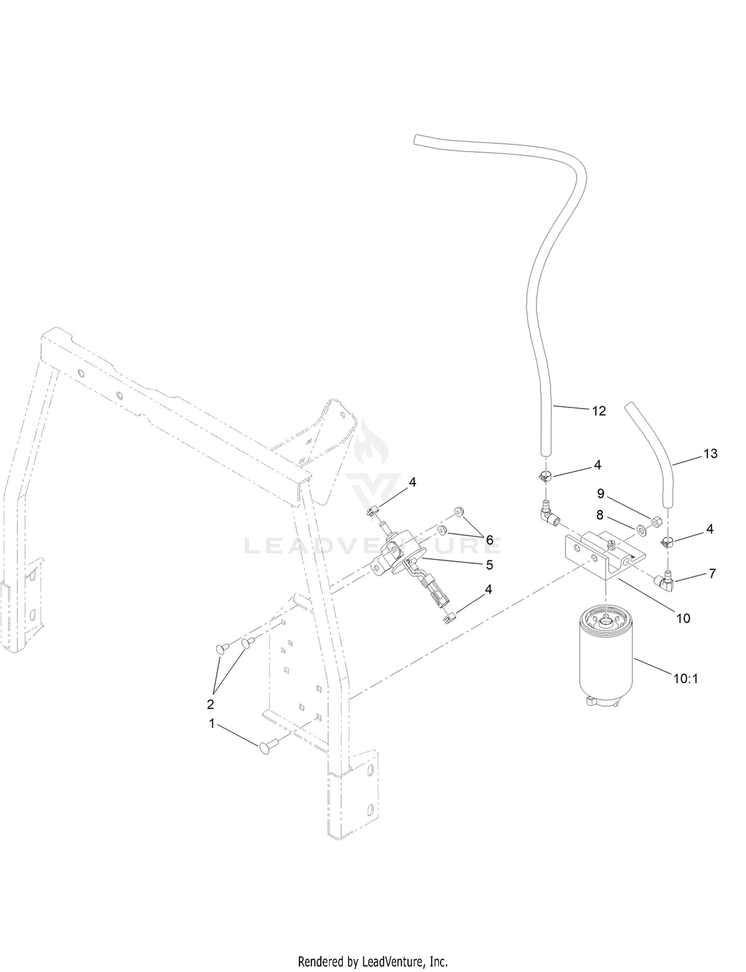 Fuel/Water Separator Assembly