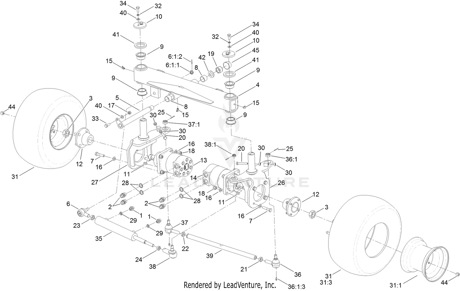Rear Axle Assembly