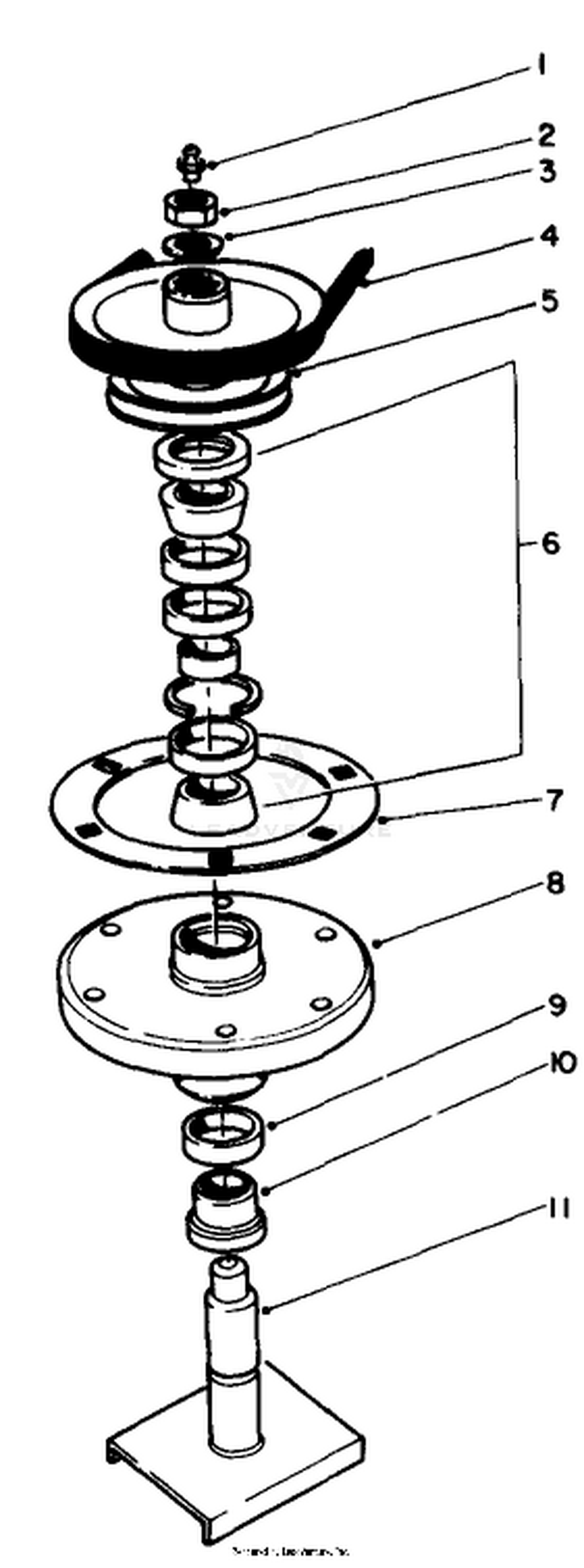 Drive Spindle No. 54-7781
