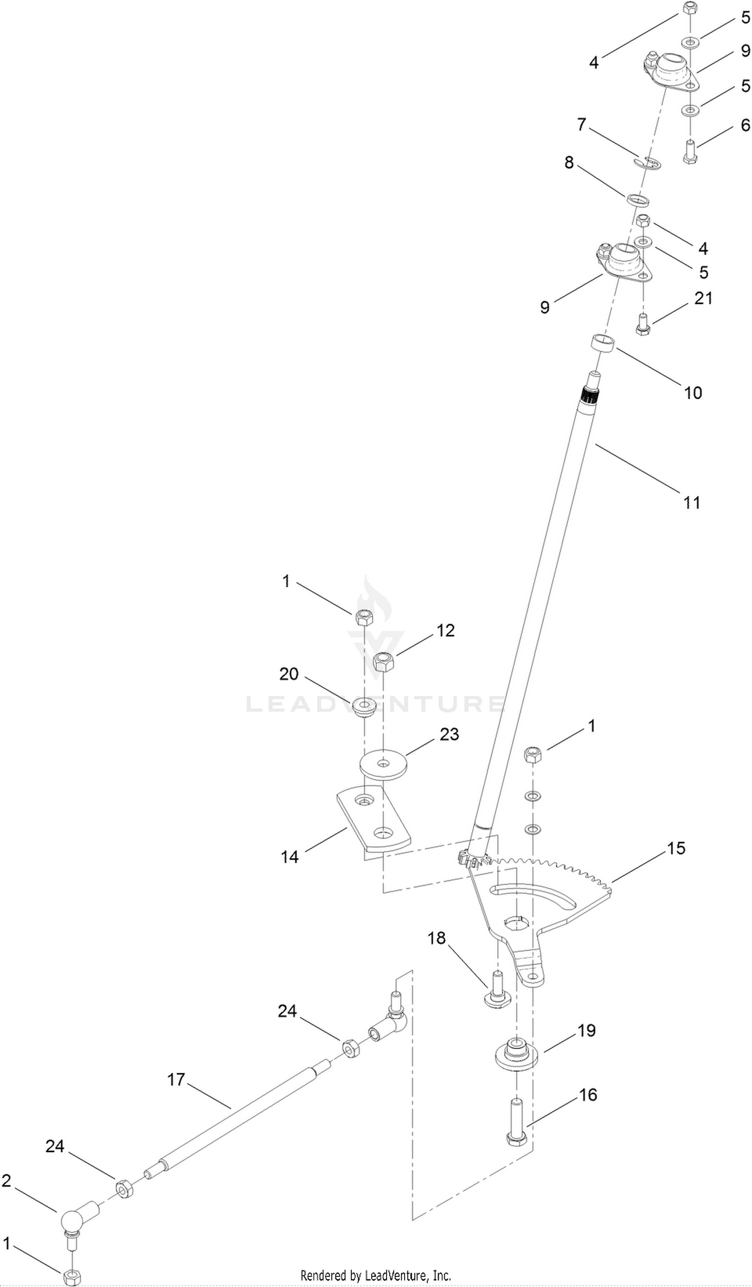Lower Steering Link Assembly