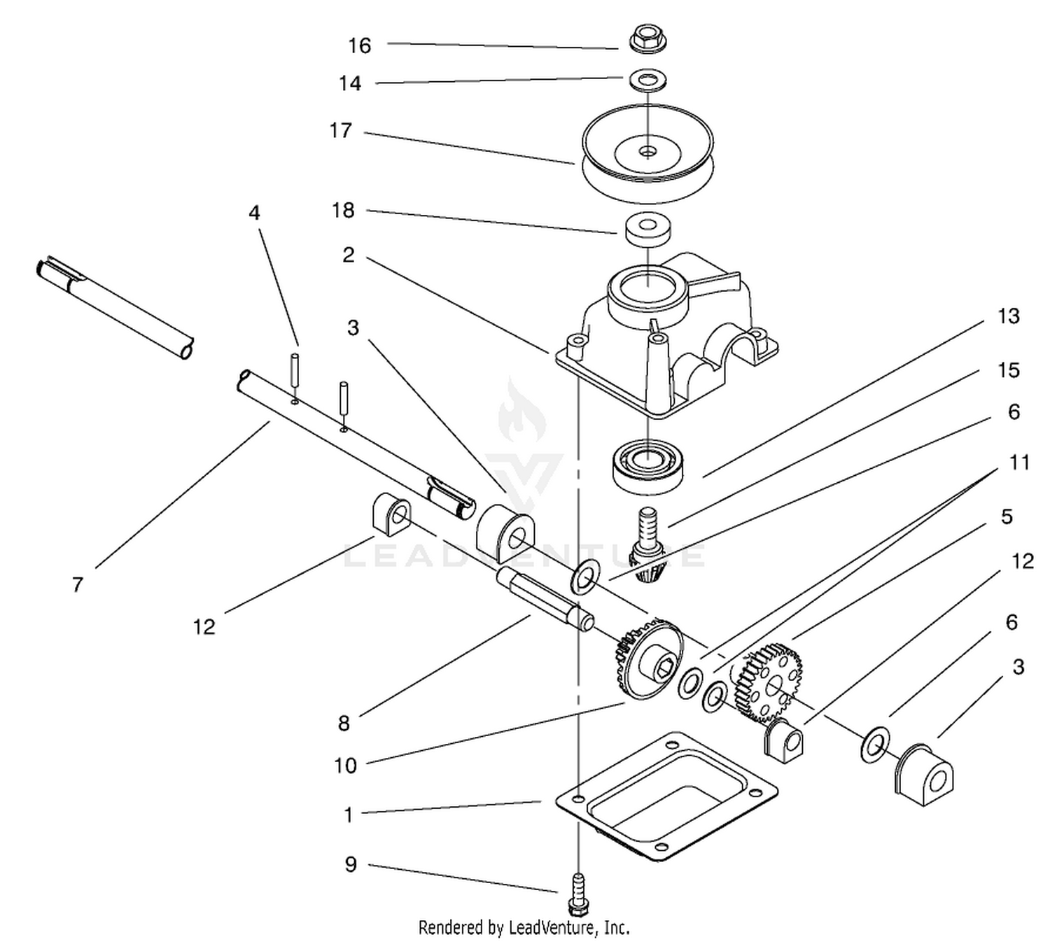 Gear Case Assembly