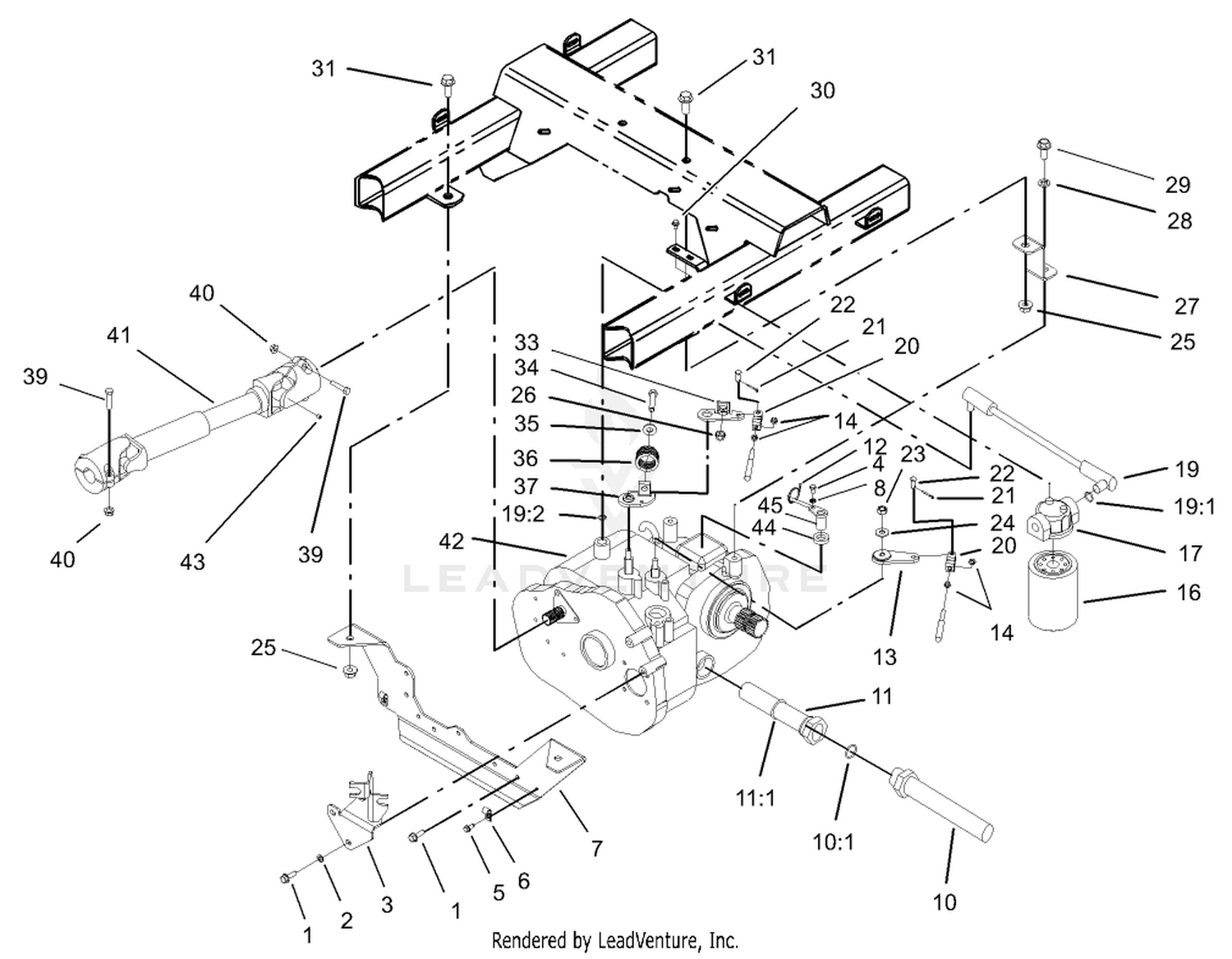 Transaxle Installation Assembly