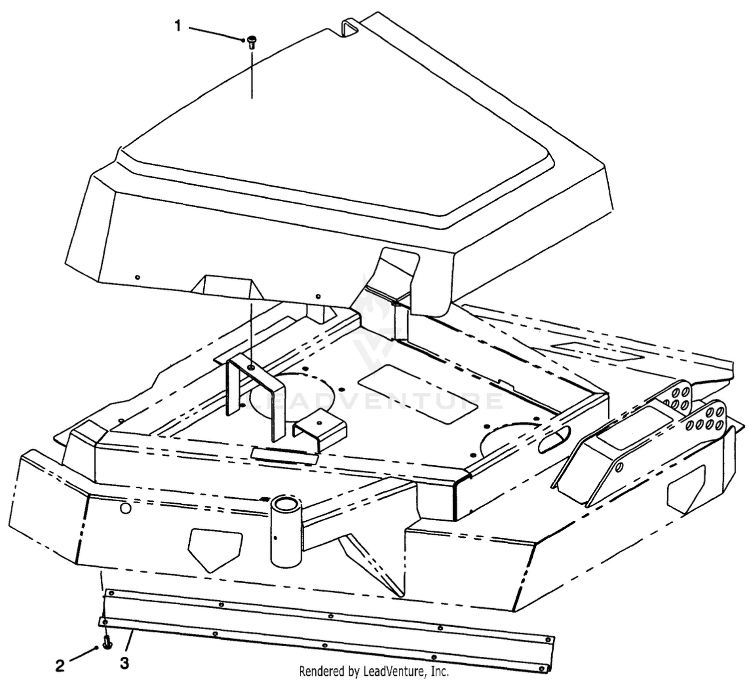 Wing Deck Shield Assembly