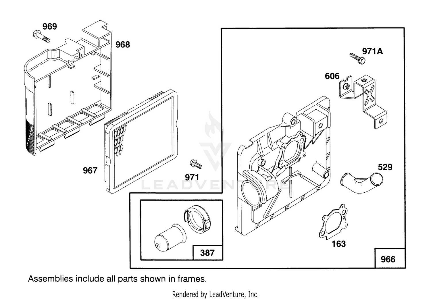 Engine Briggs  Stratton Model 12e802-0620-01 5