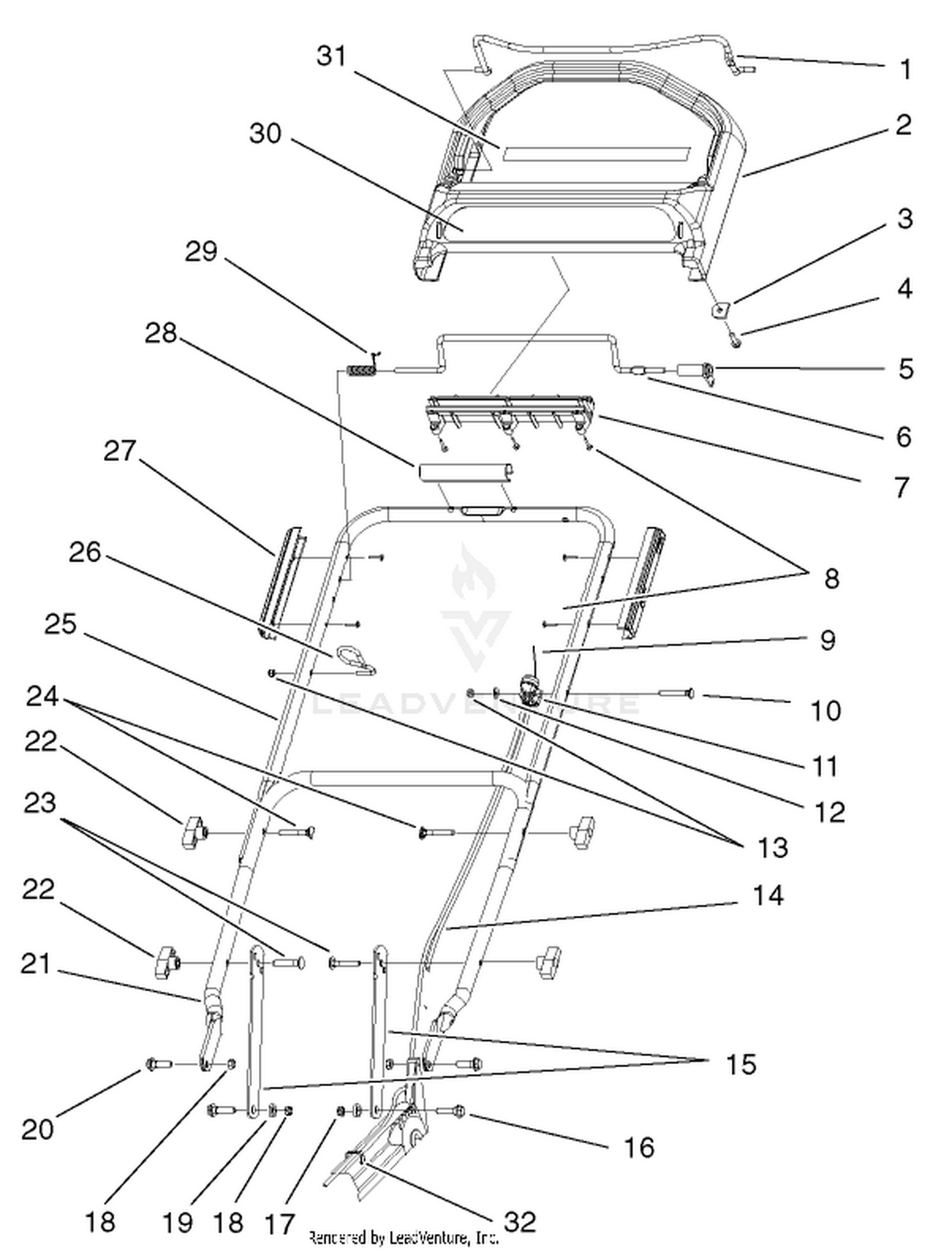 Handle Assembly And Controls