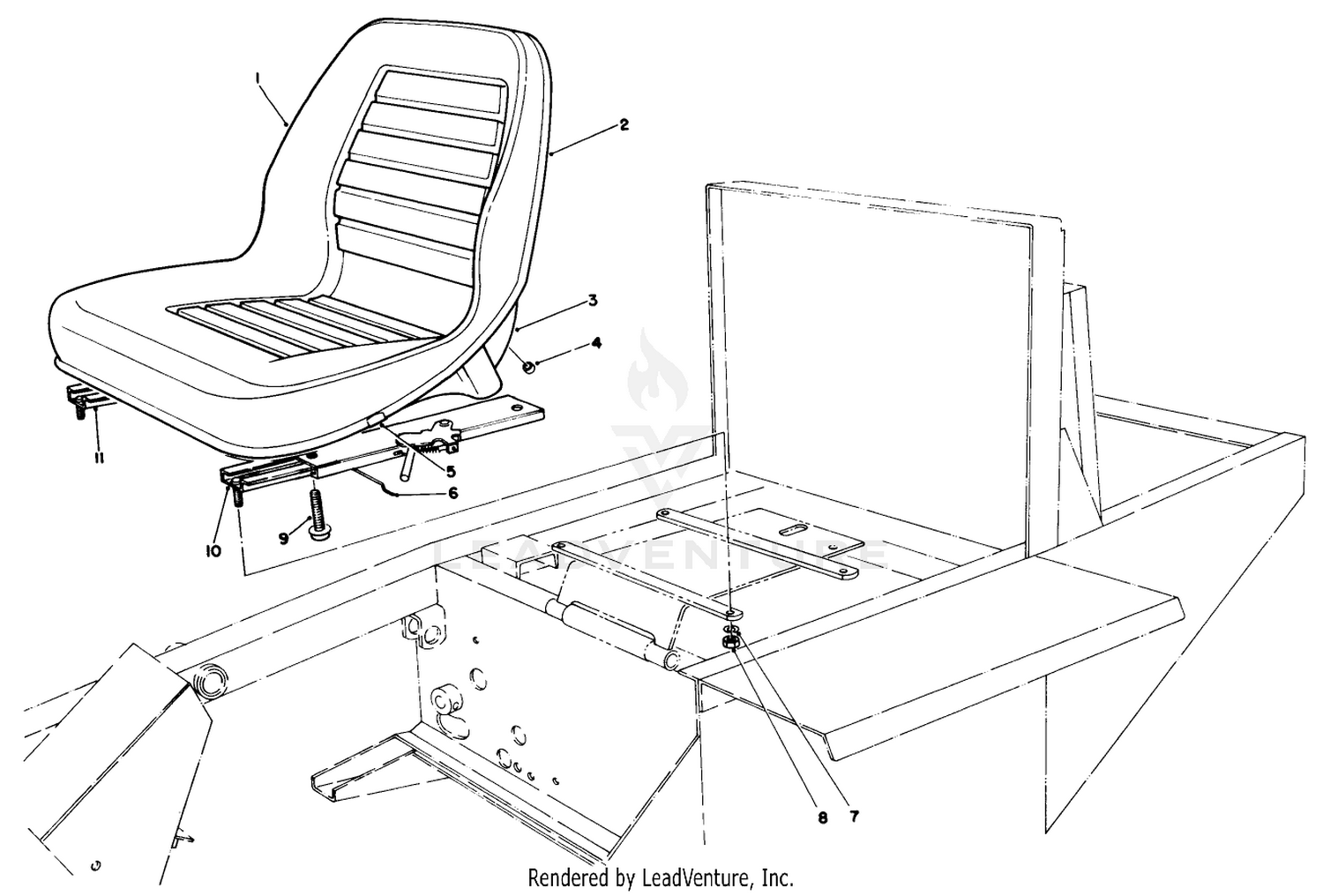 Standard Seat Kit Model No. 30770