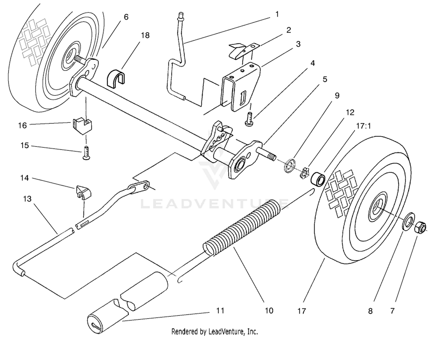 Wheel And Axle Assembly